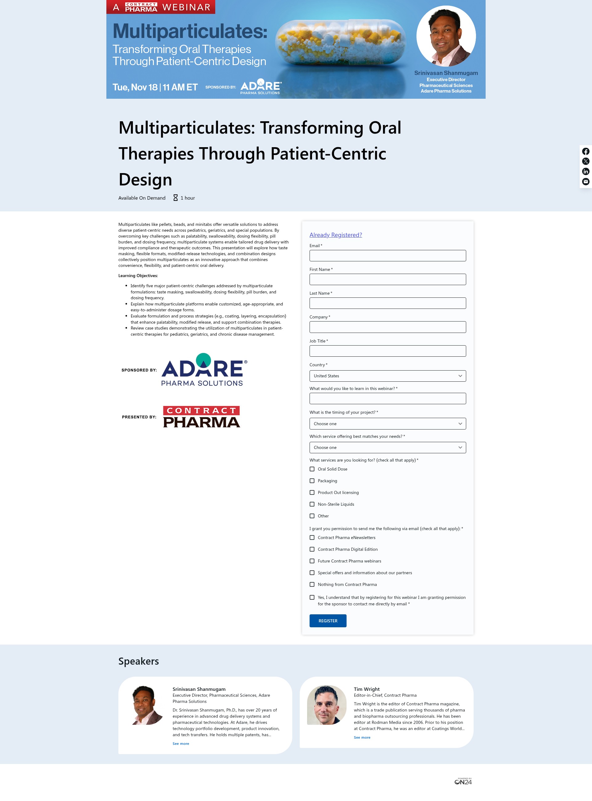 Landing Page
