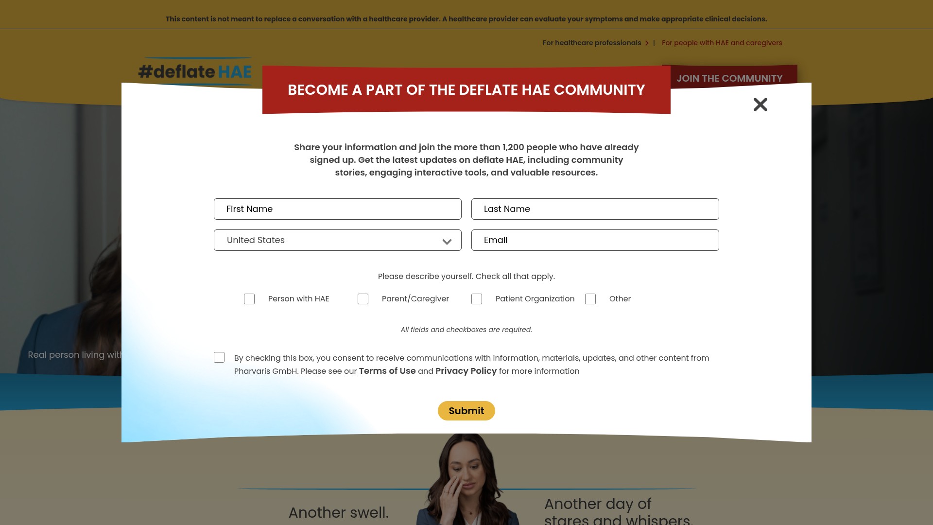 Landing Page