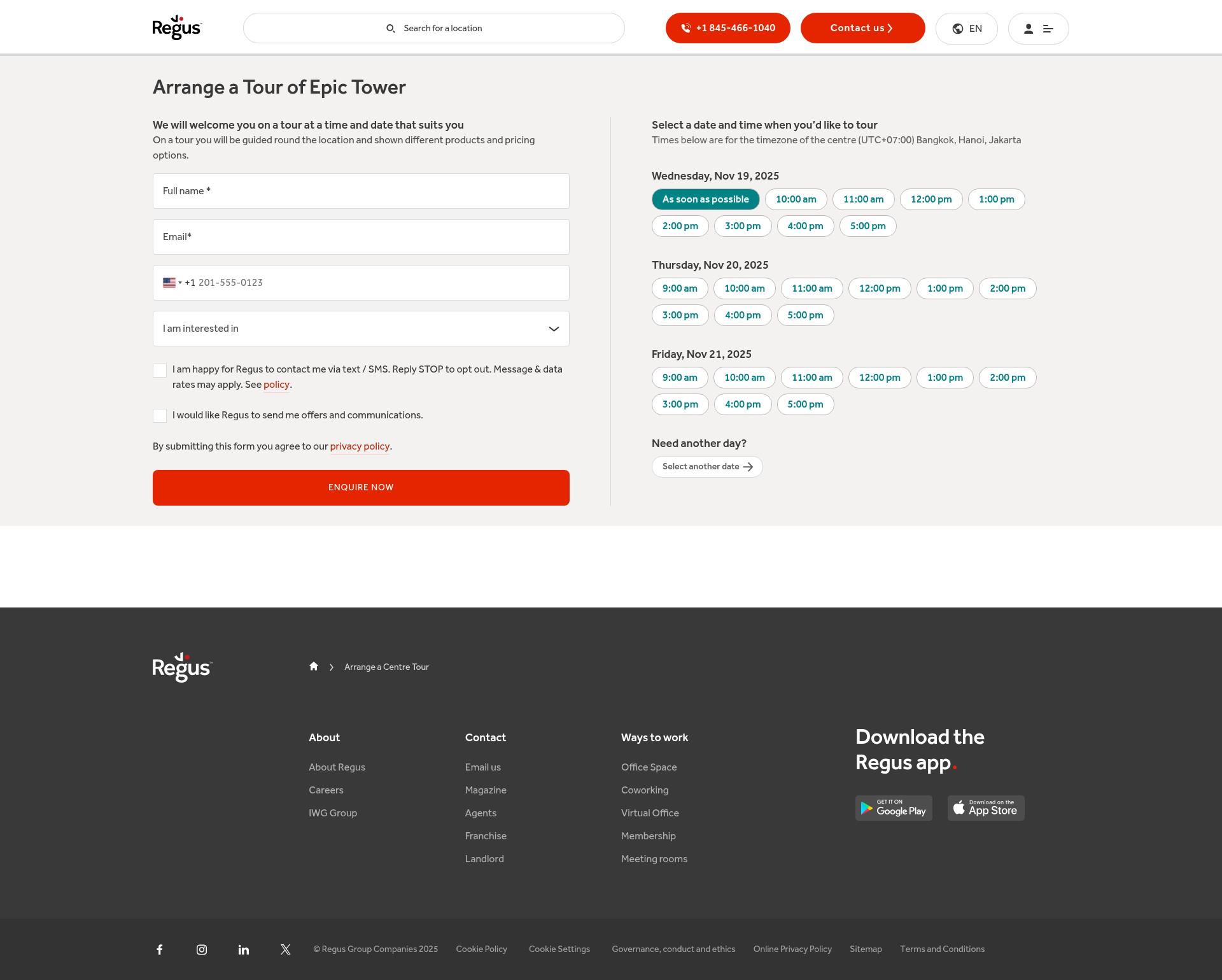 Landing Page