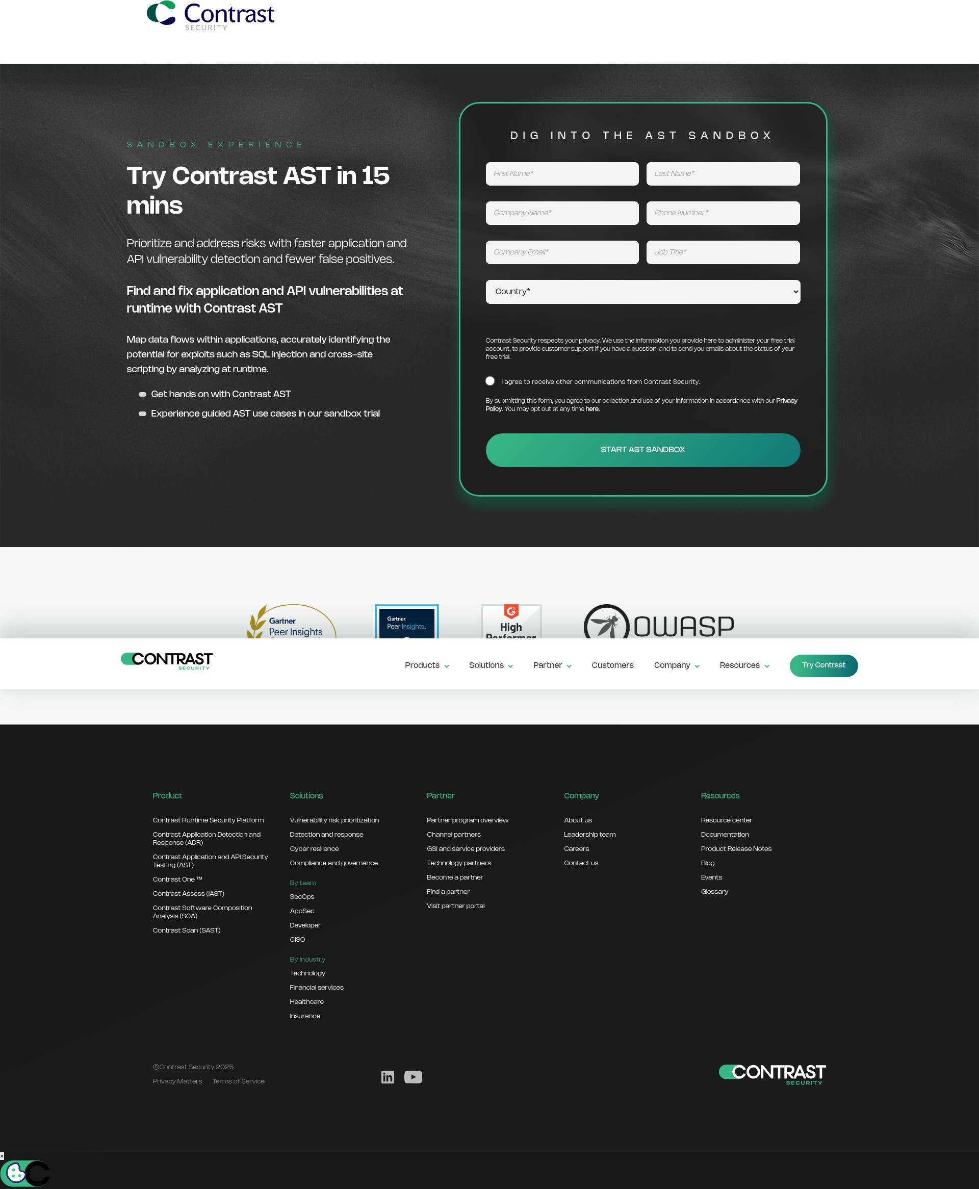 Landing Page