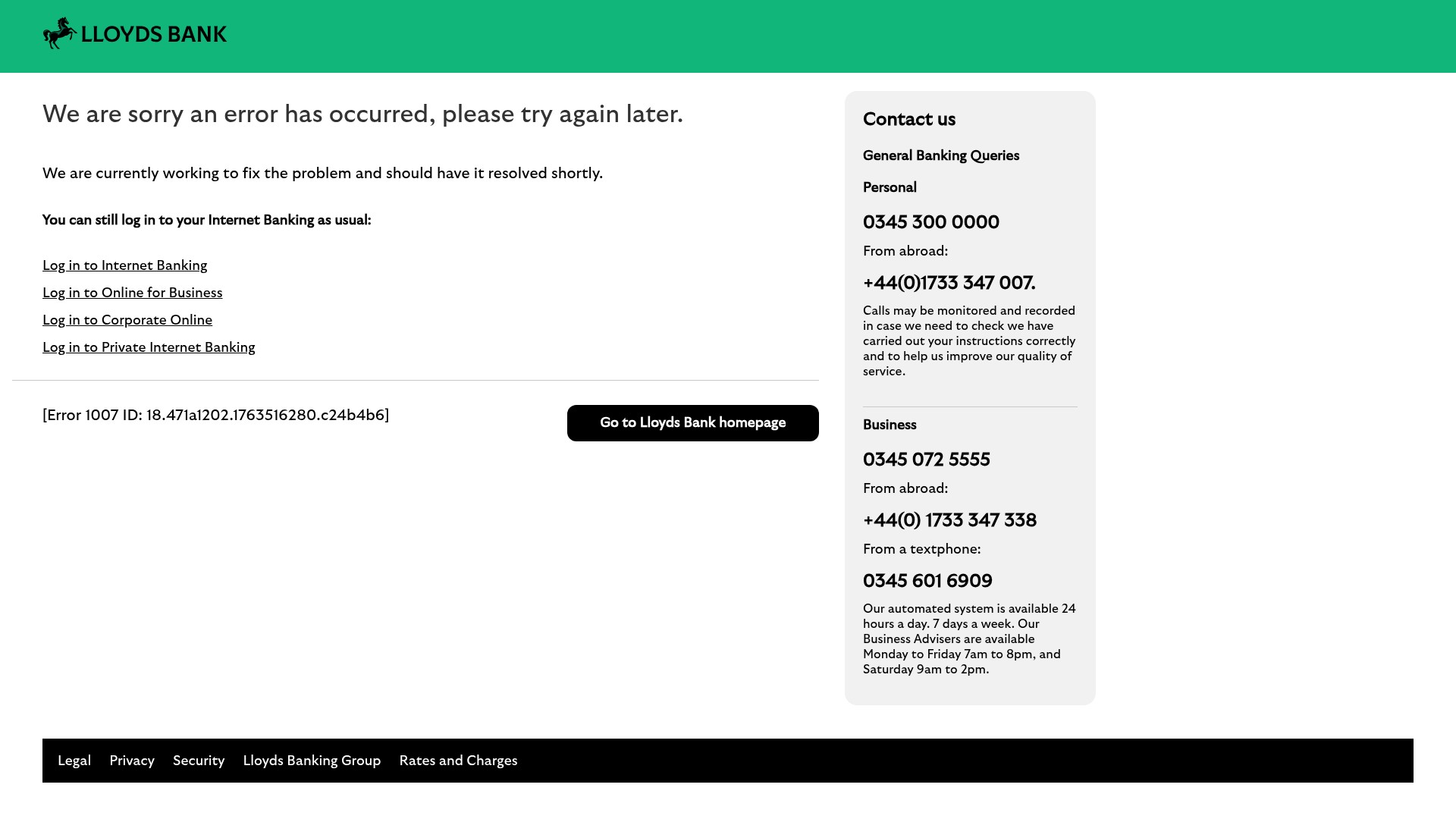 Landing Page