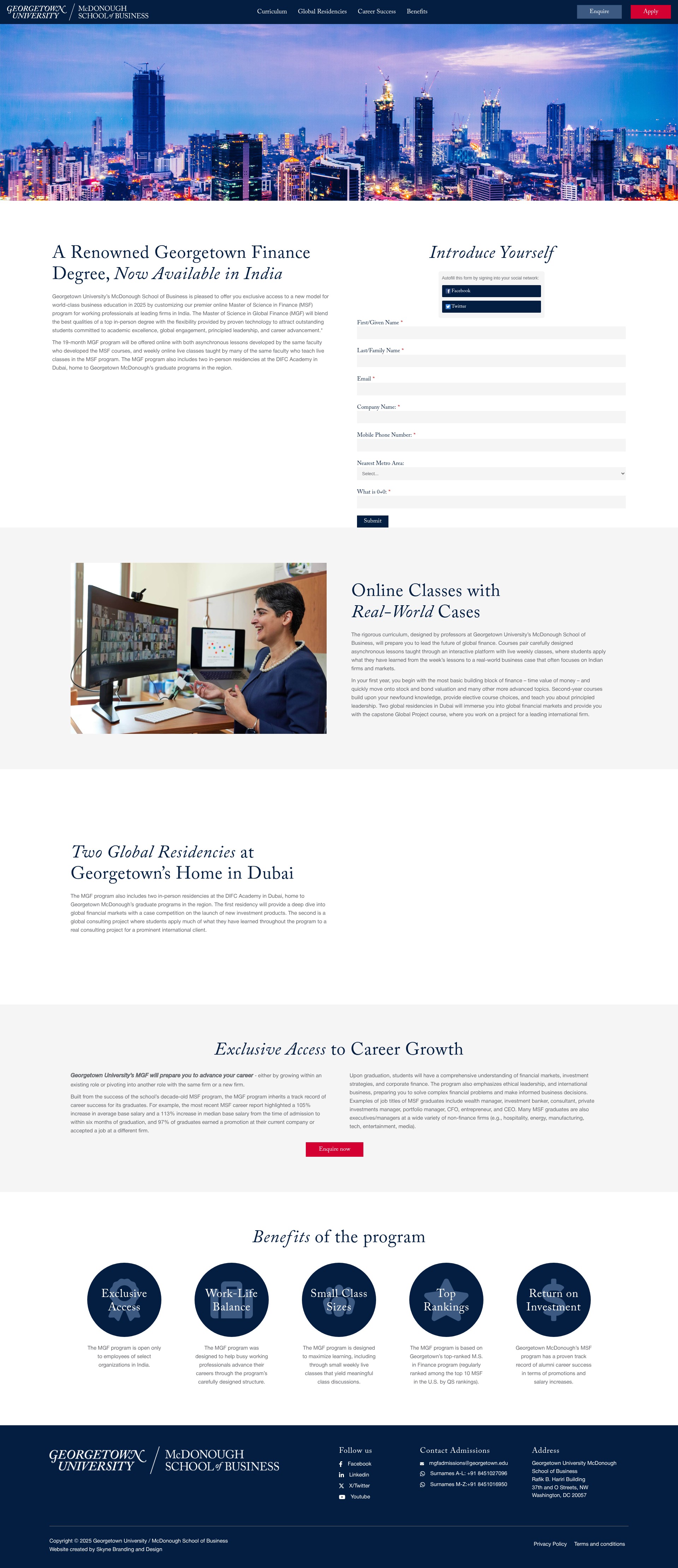 Landing Page