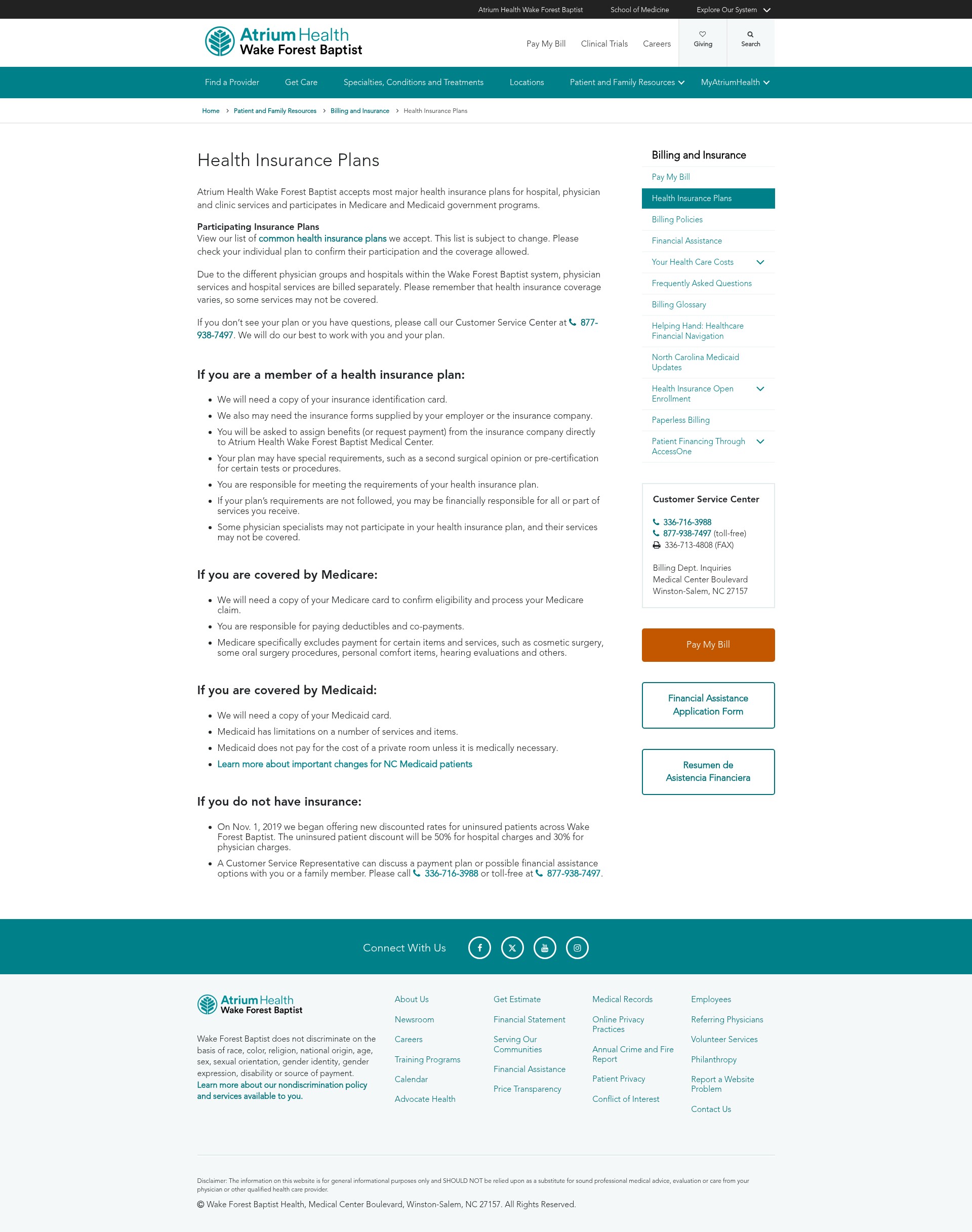 Landing Page