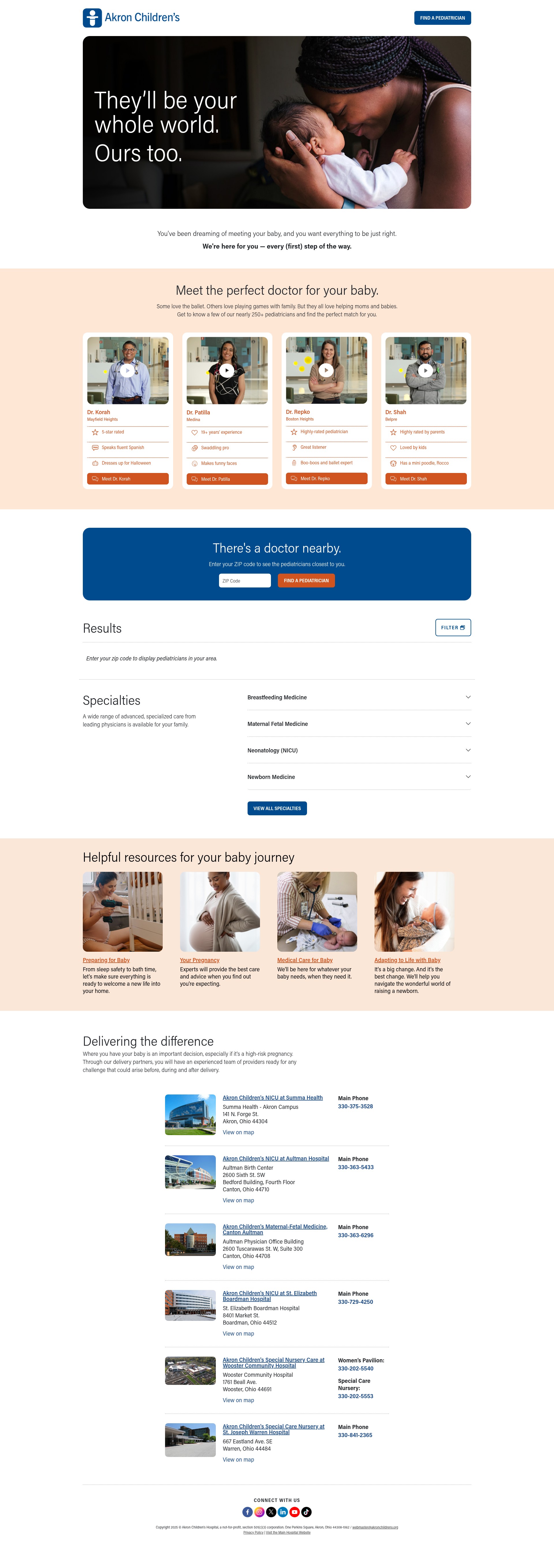 Landing Page