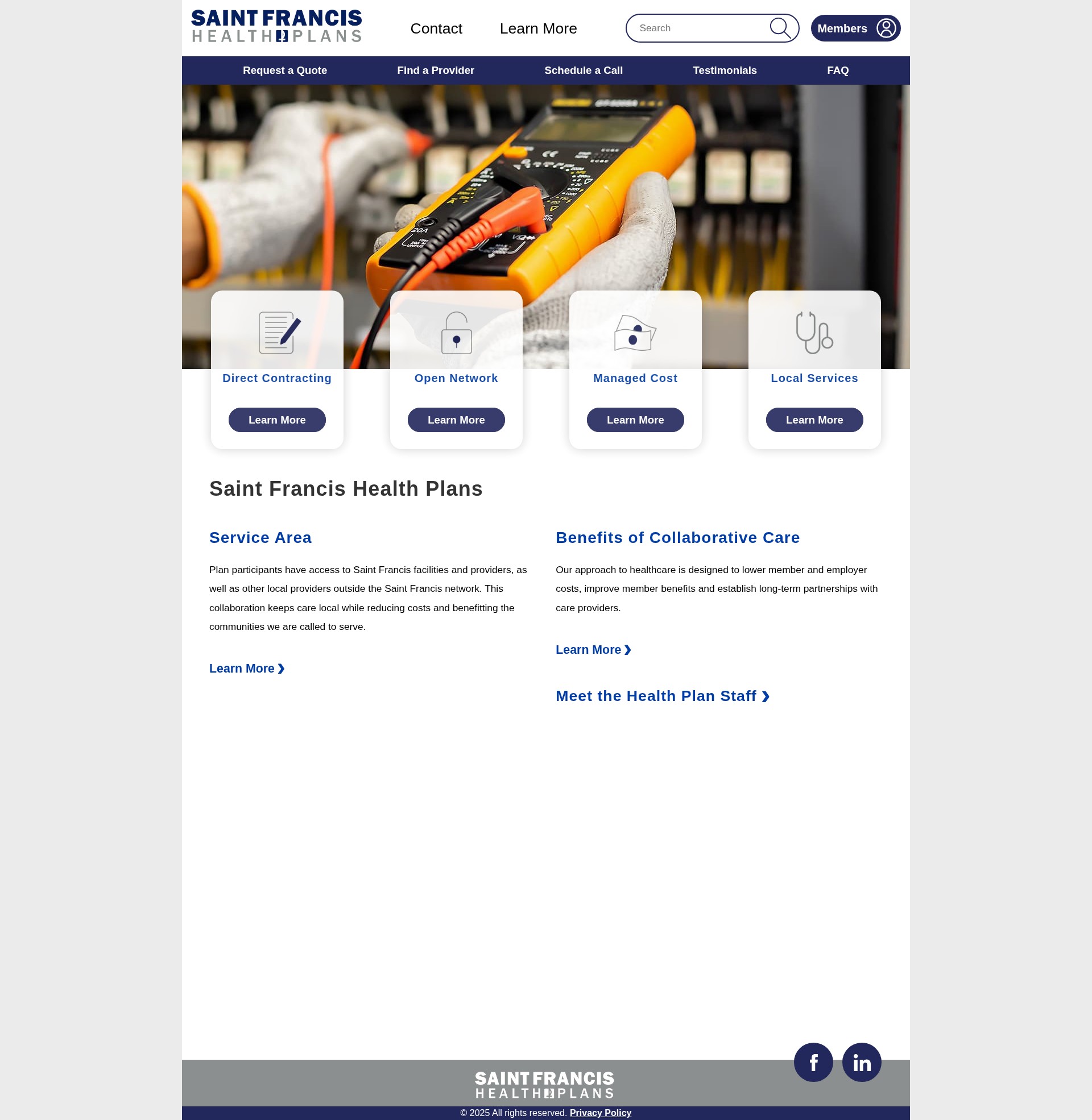 Landing Page