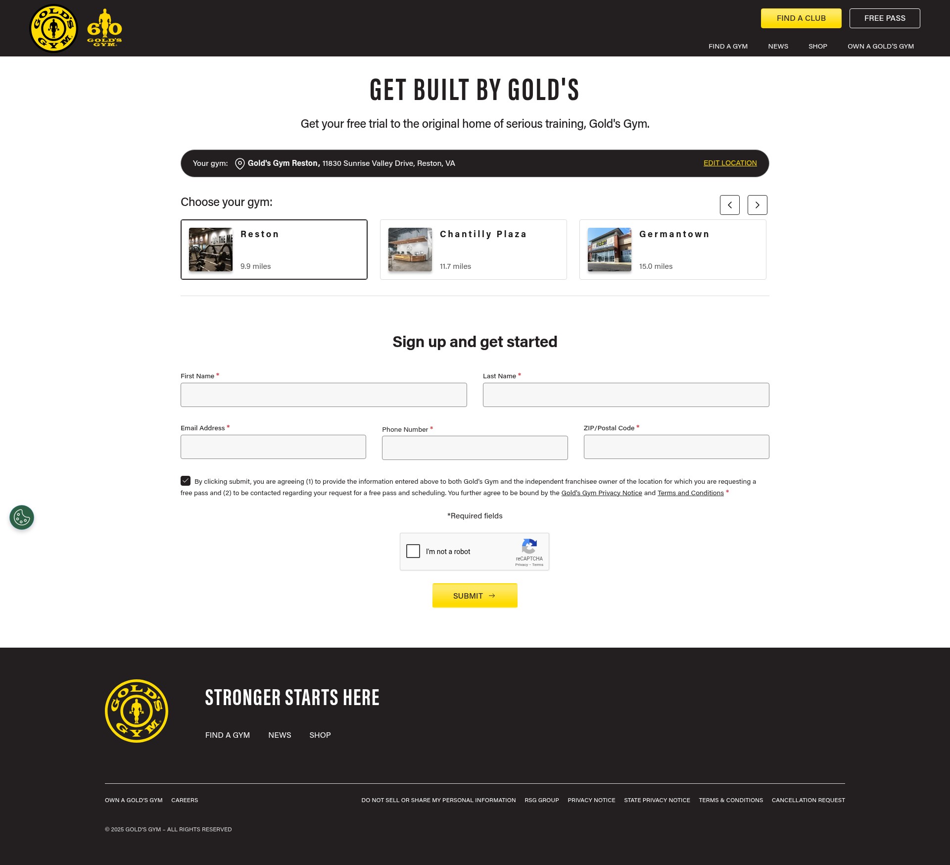 Landing Page
