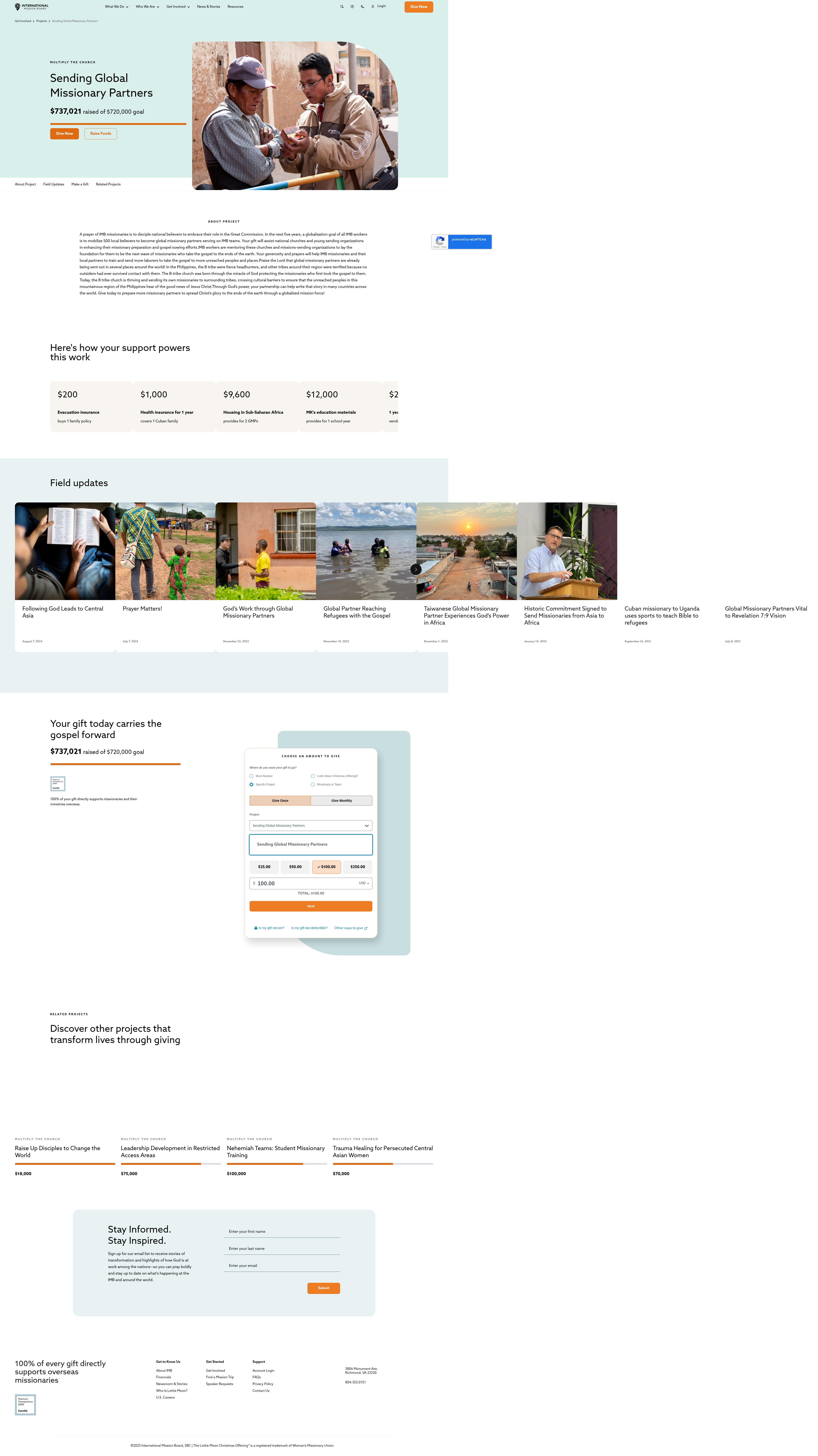 Landing Page