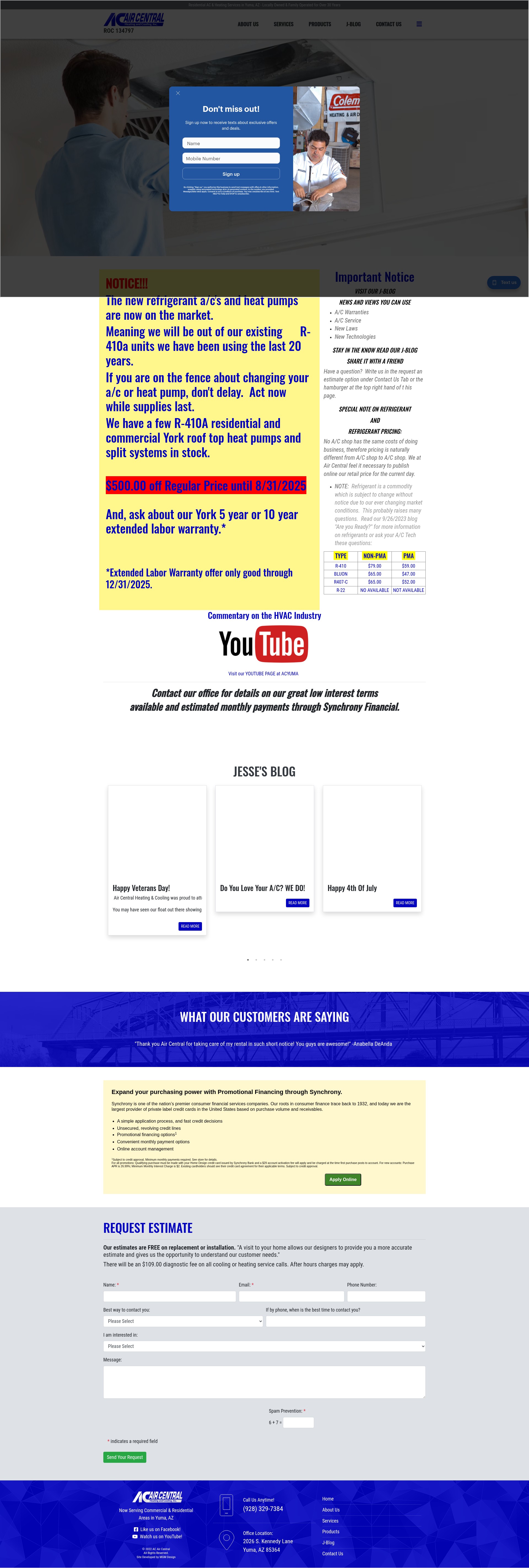 Landing Page