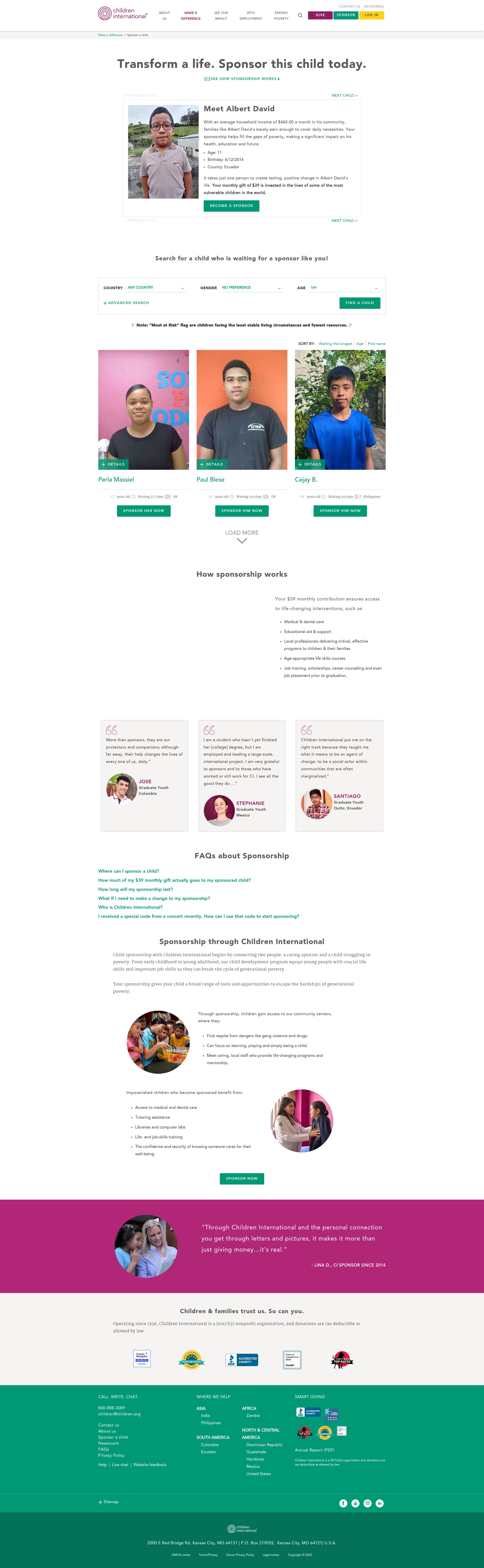 Landing Page