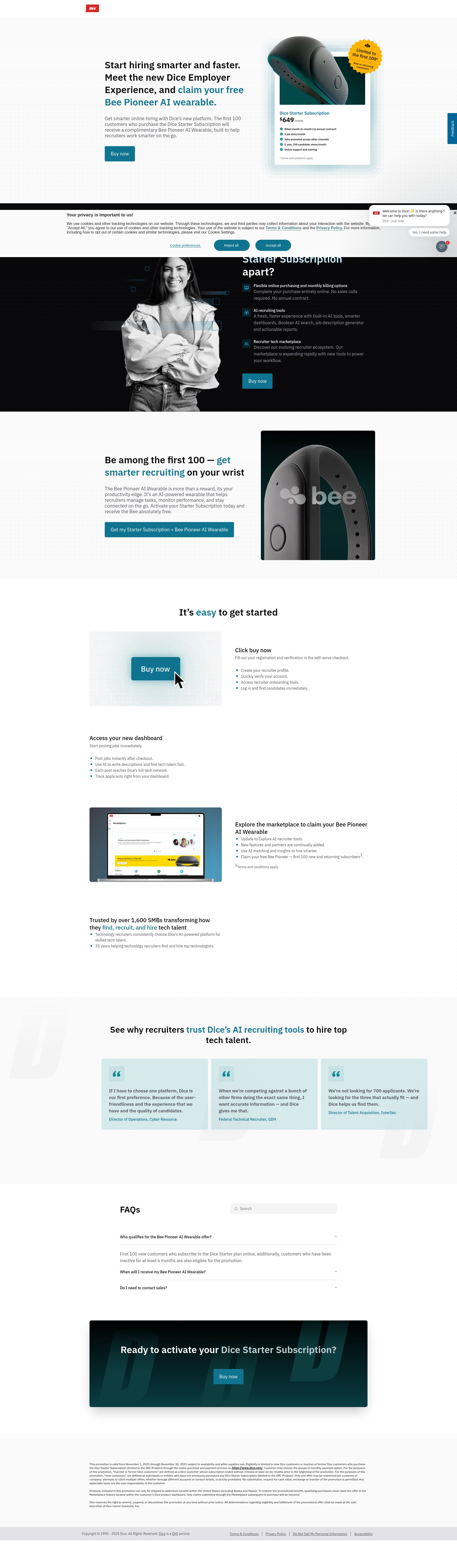 Landing Page