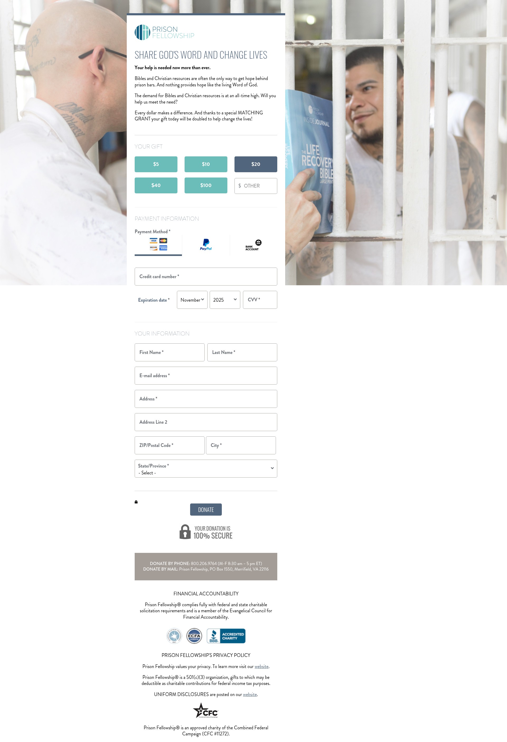 Landing Page