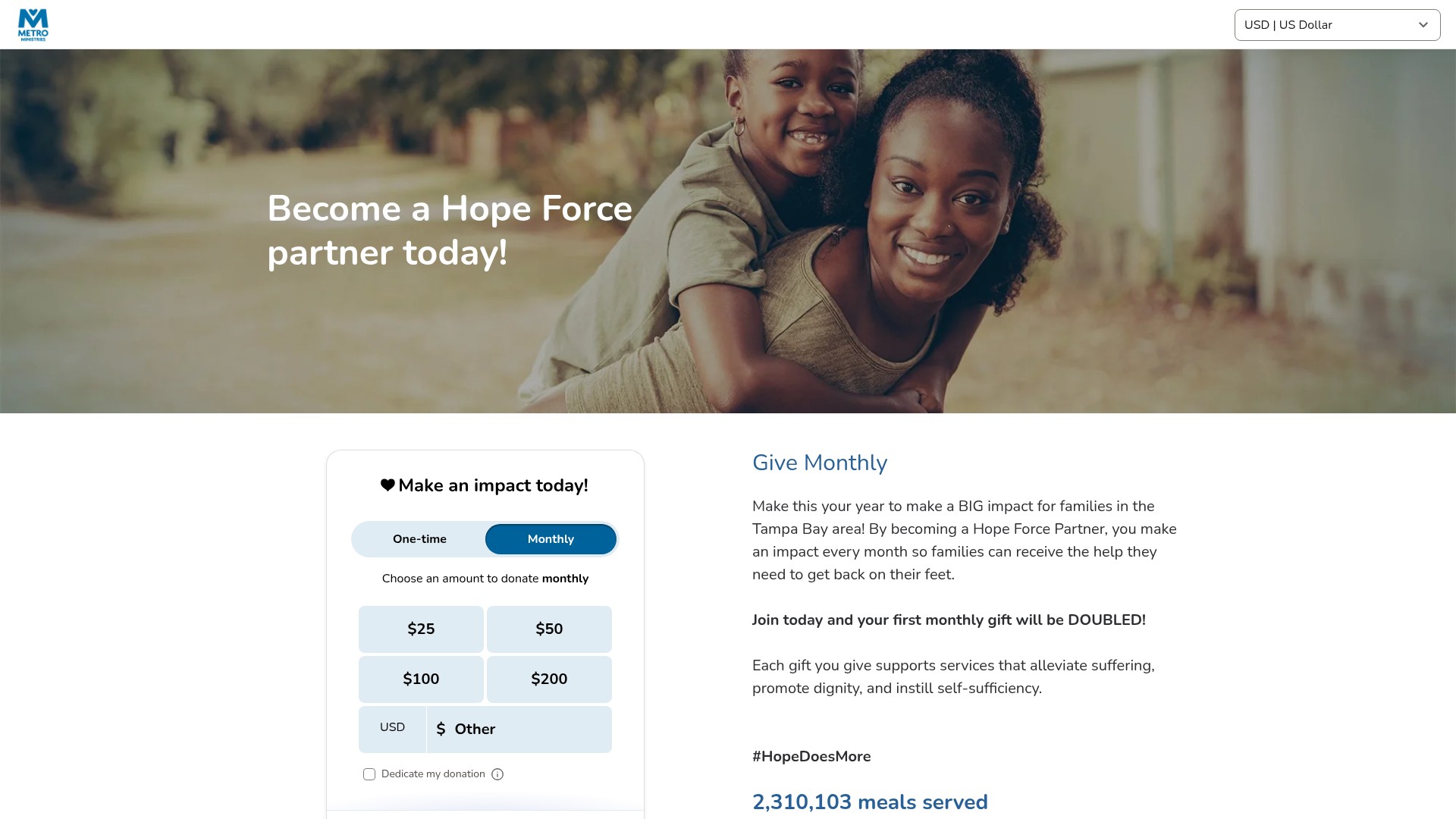 Landing Page