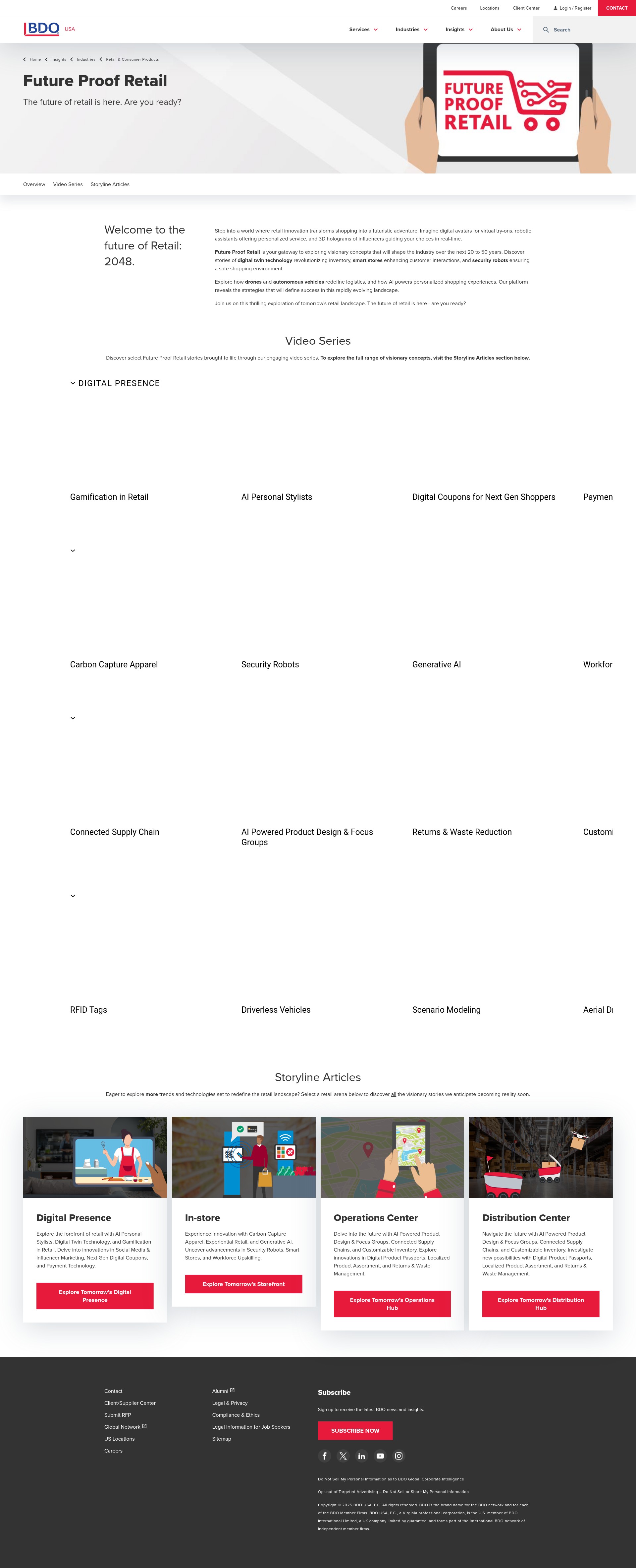Landing Page