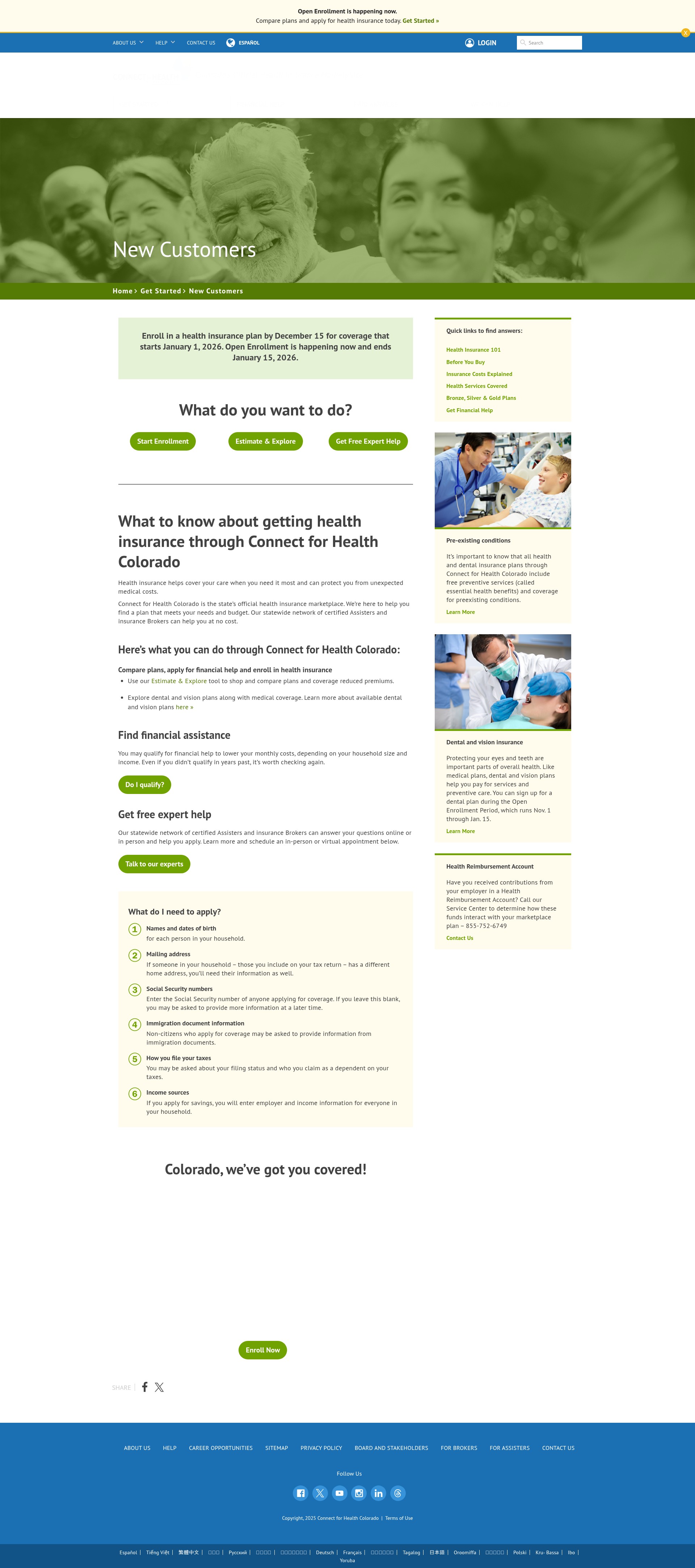 Landing Page