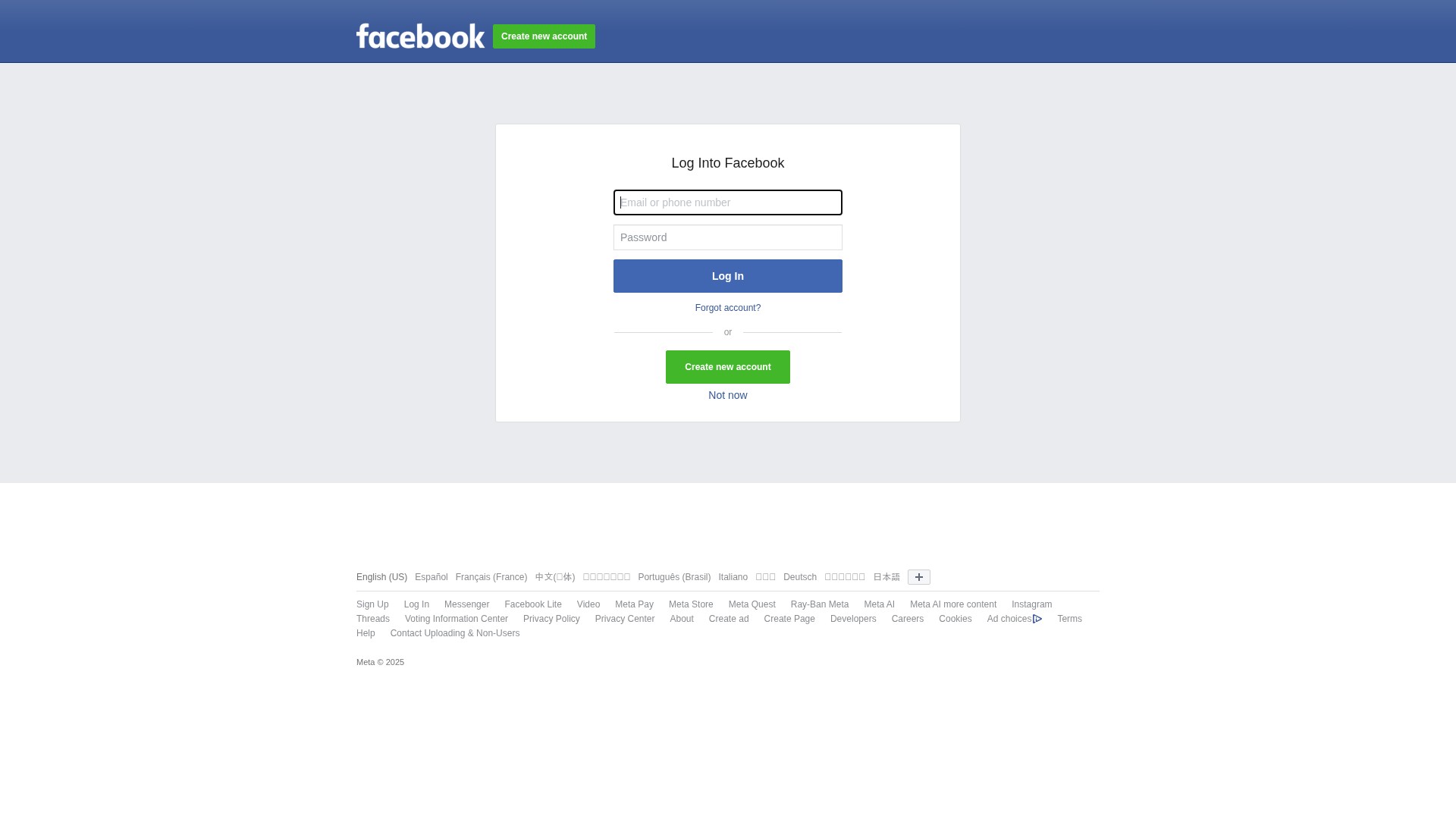 Landing Page