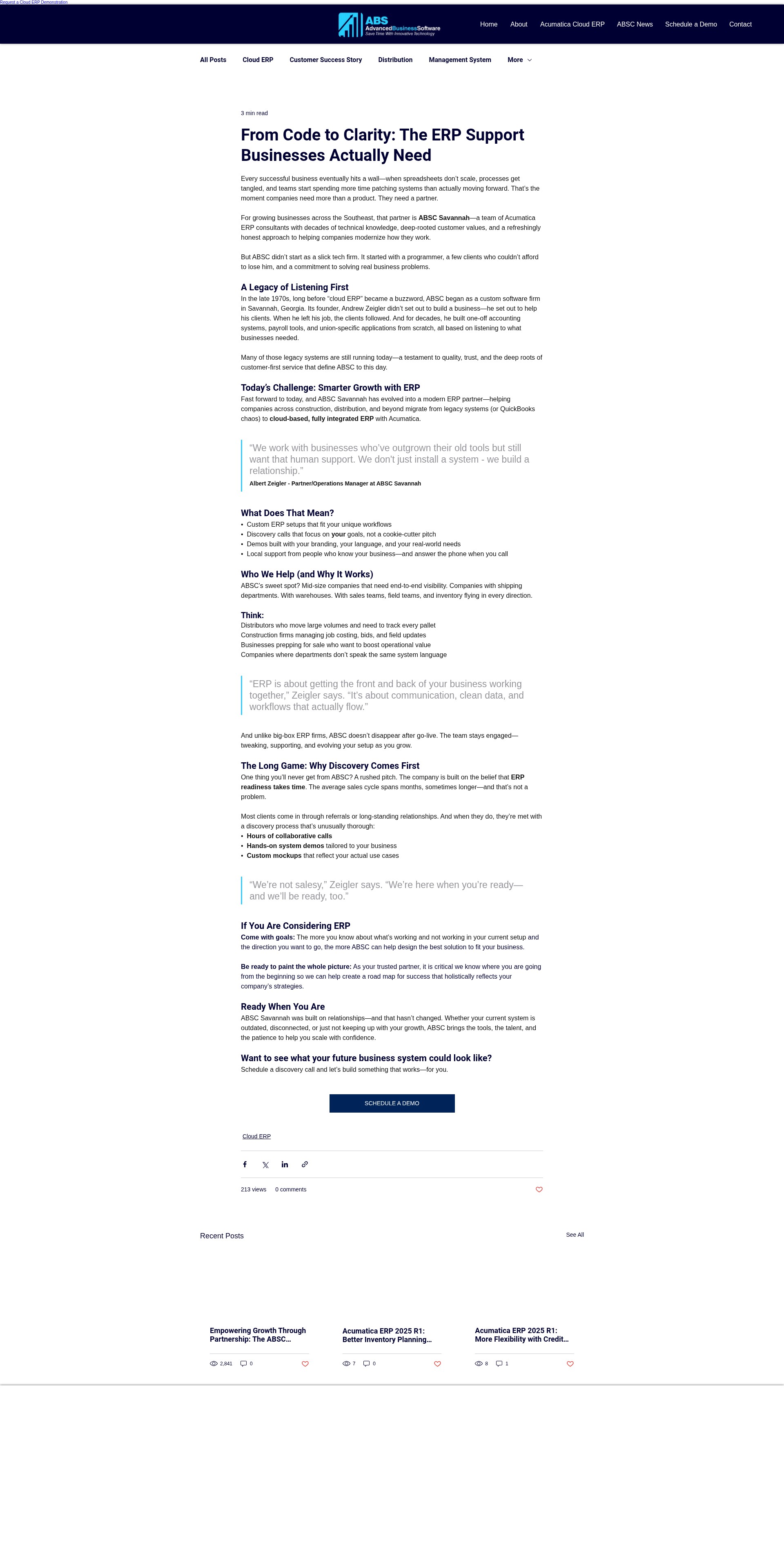 Landing Page