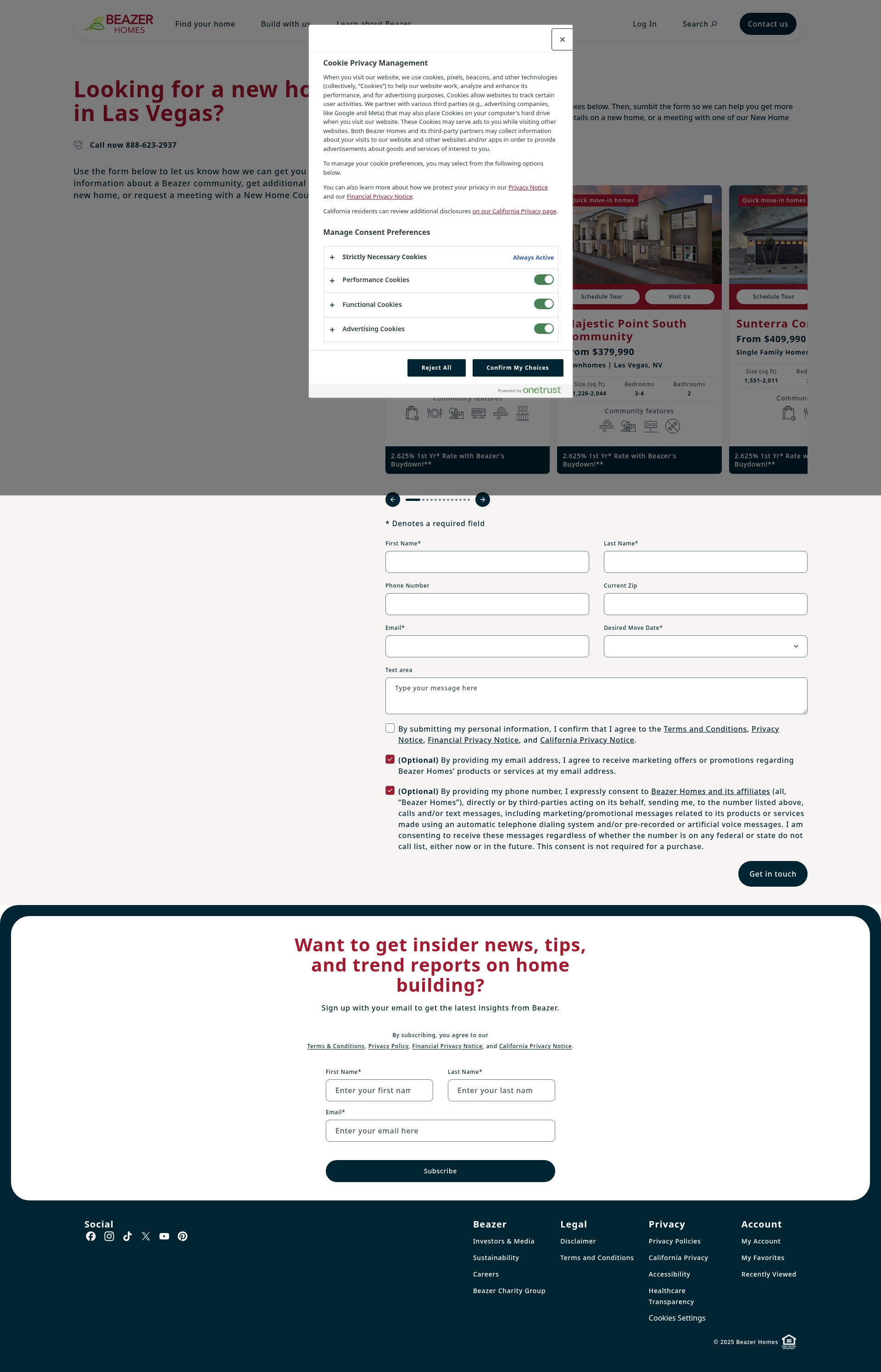 Landing Page