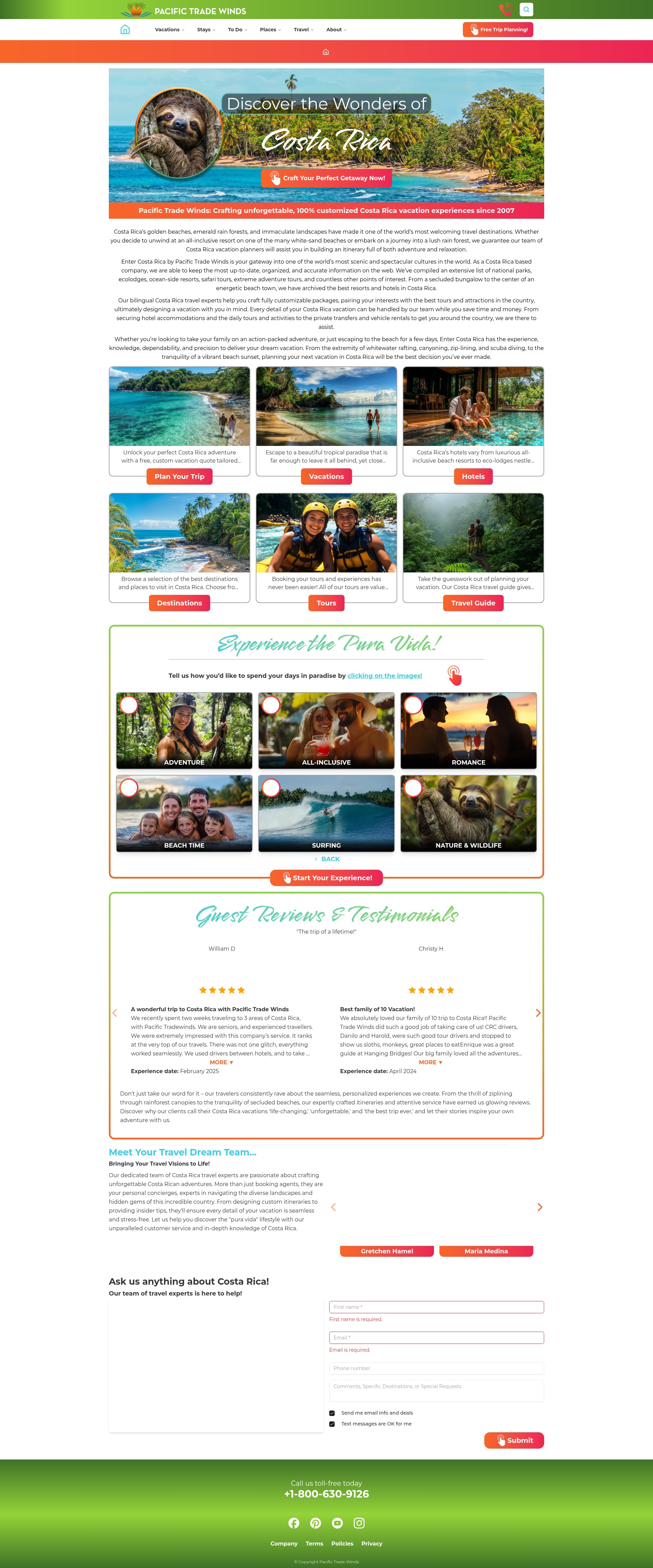 Landing Page