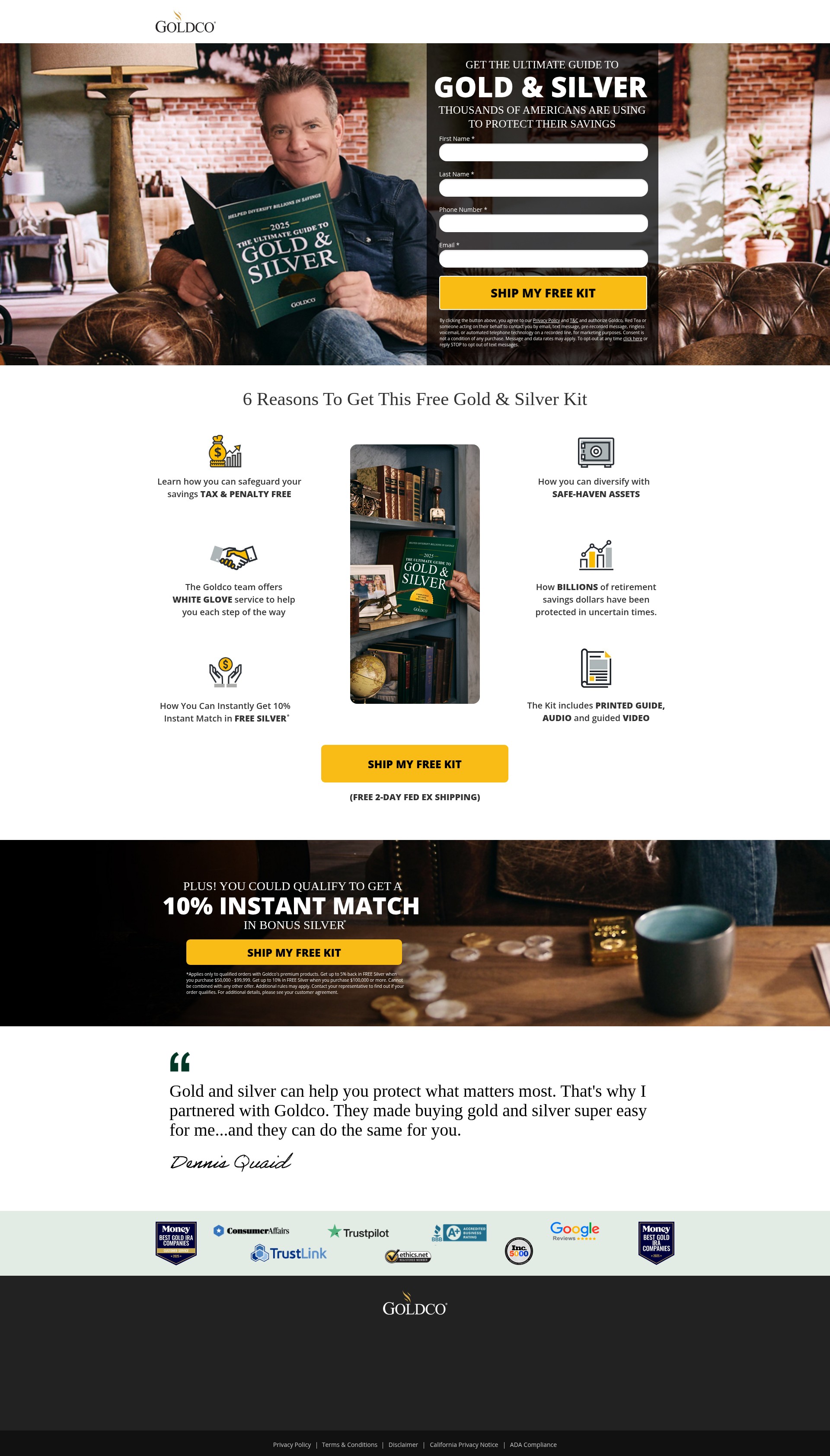 Landing Page