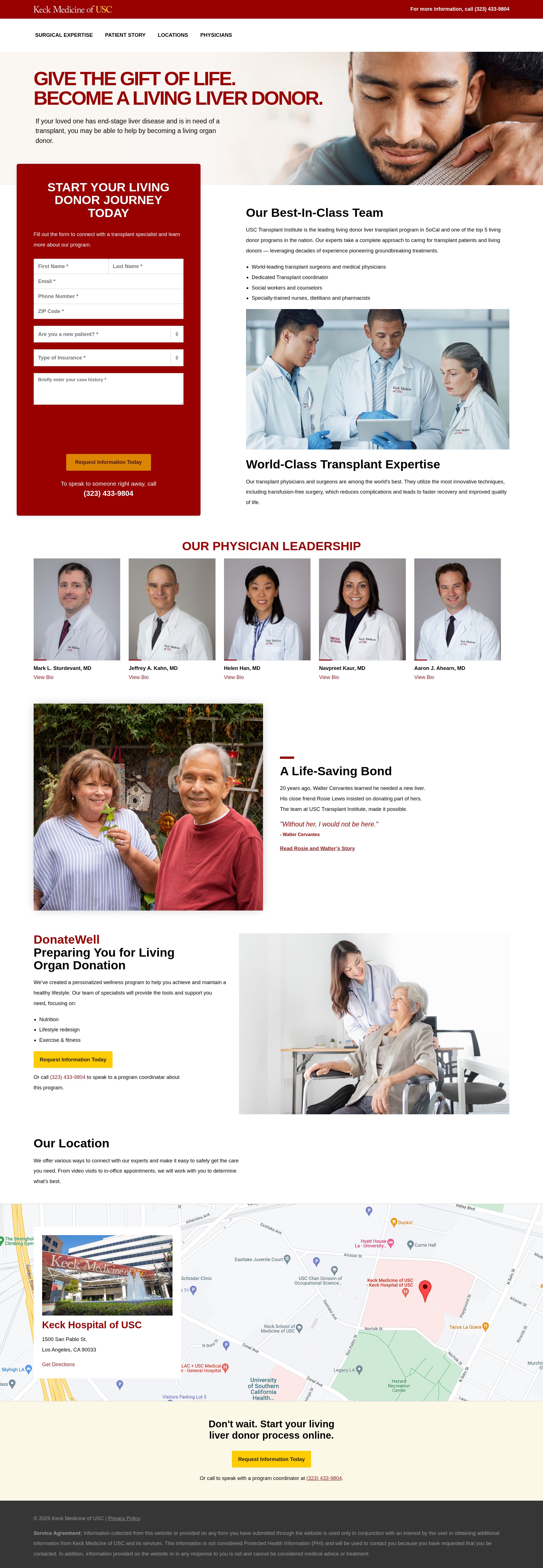 Landing Page