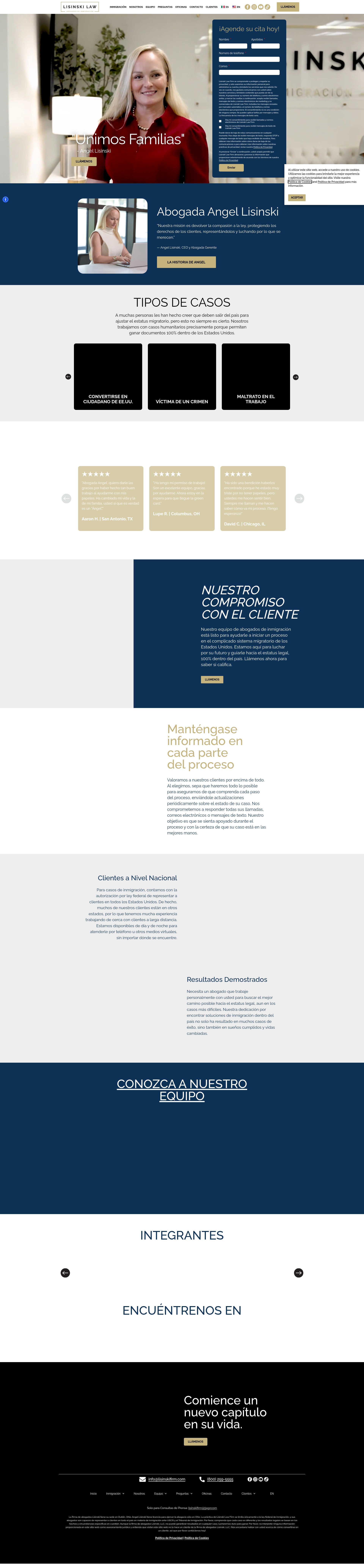 Landing Page