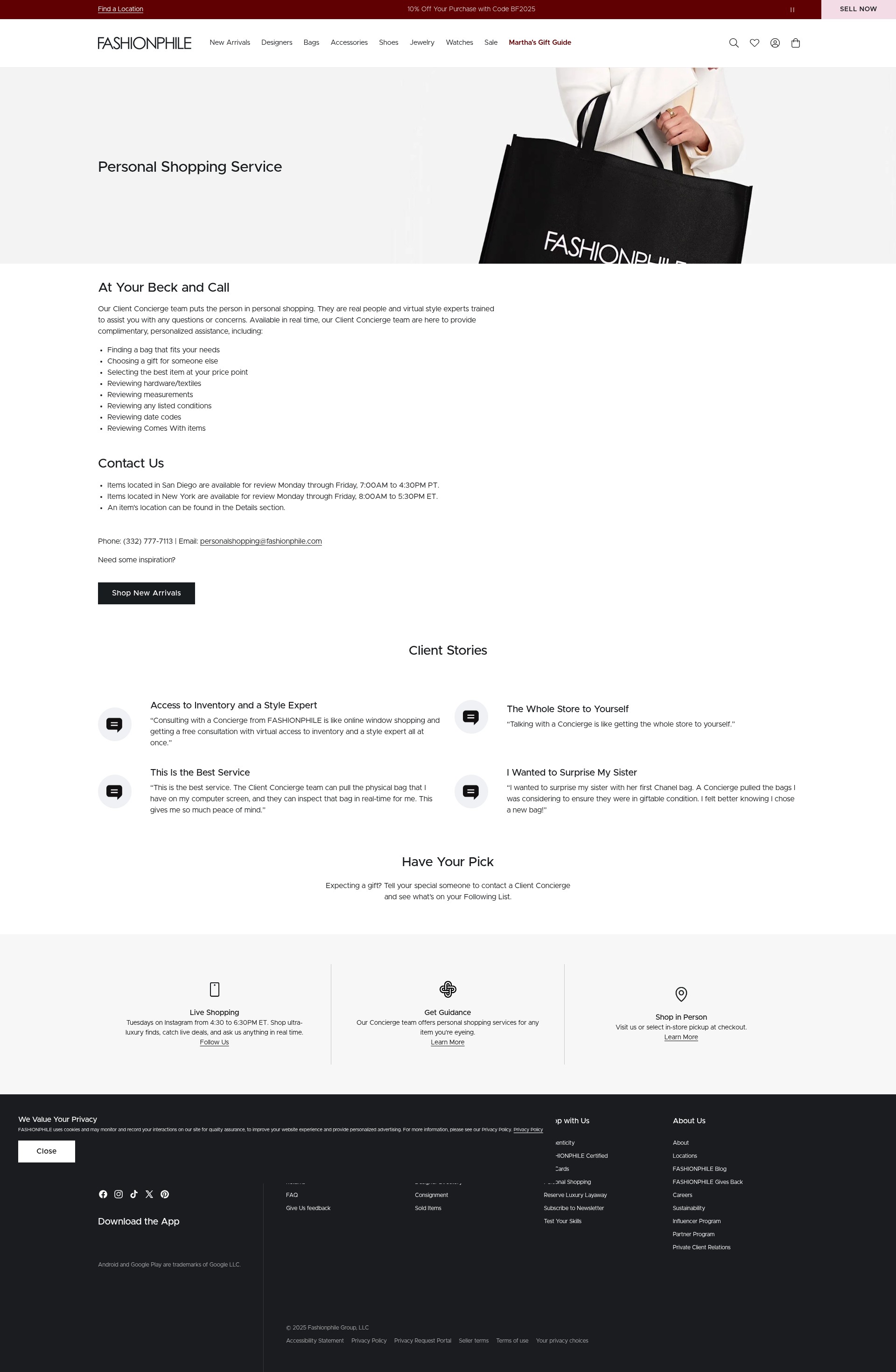 Landing Page
