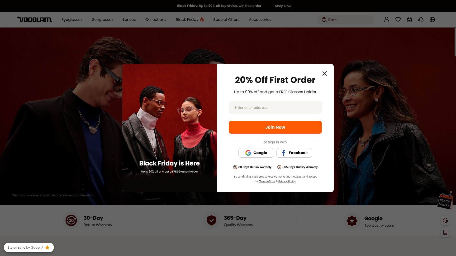 Landing Page