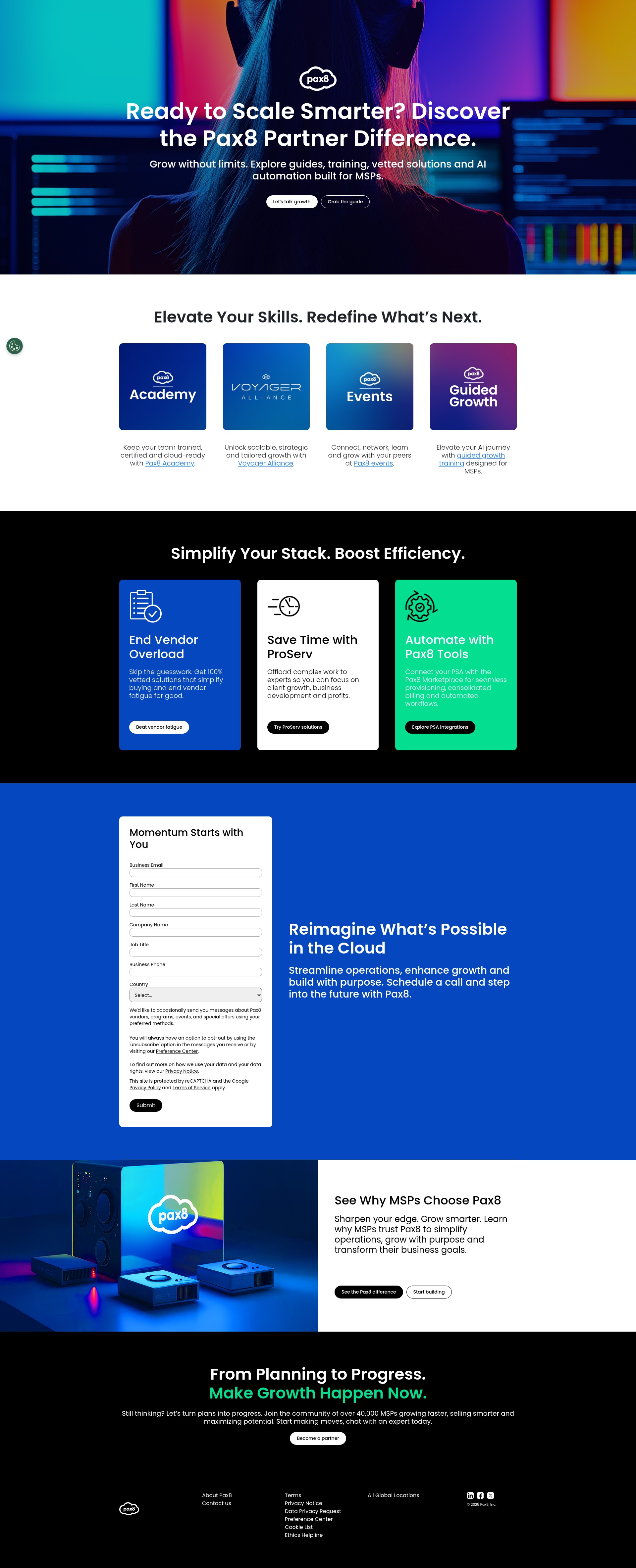 Landing Page