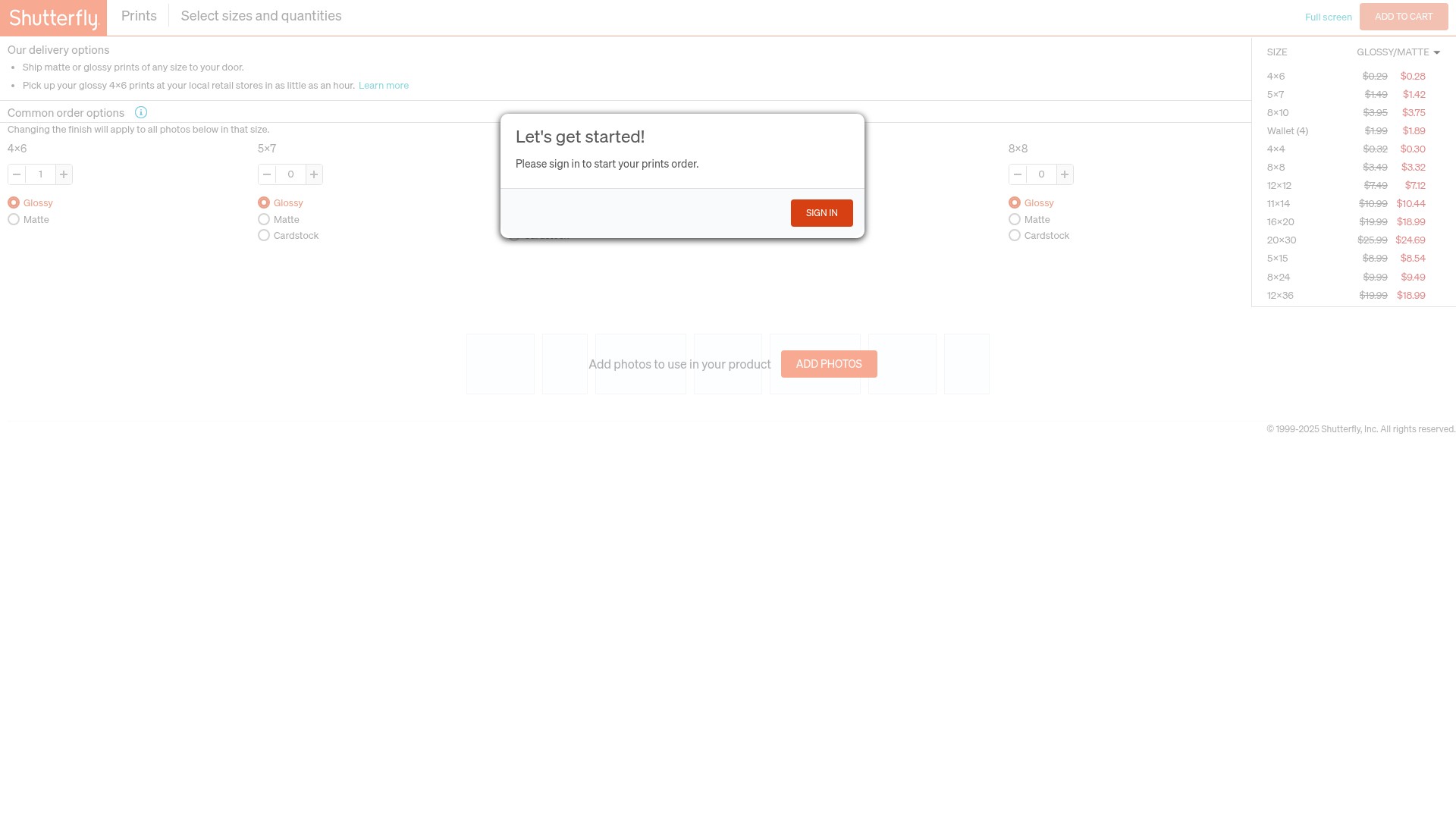 Landing Page