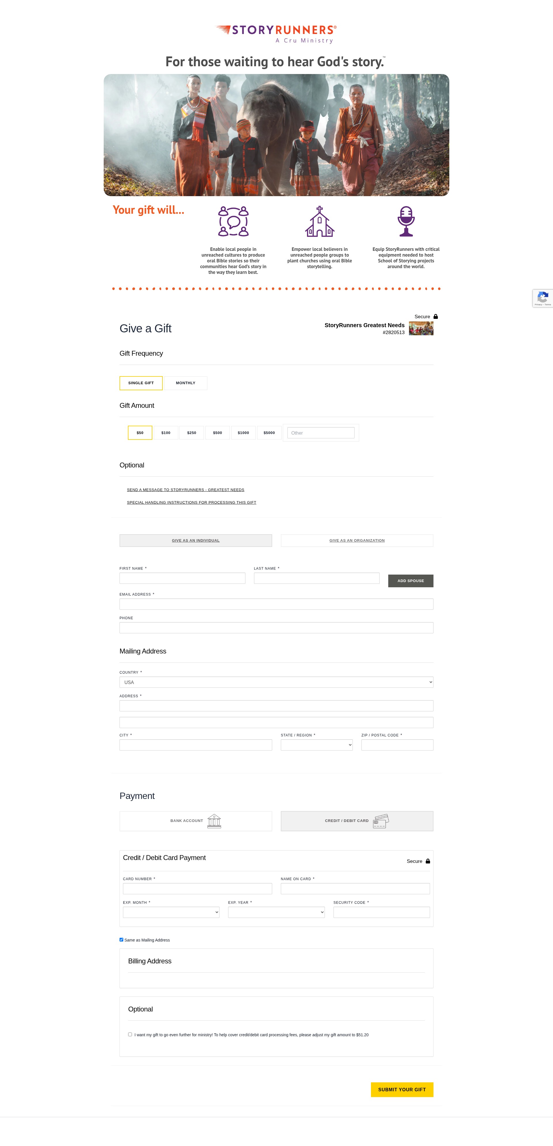 Landing Page