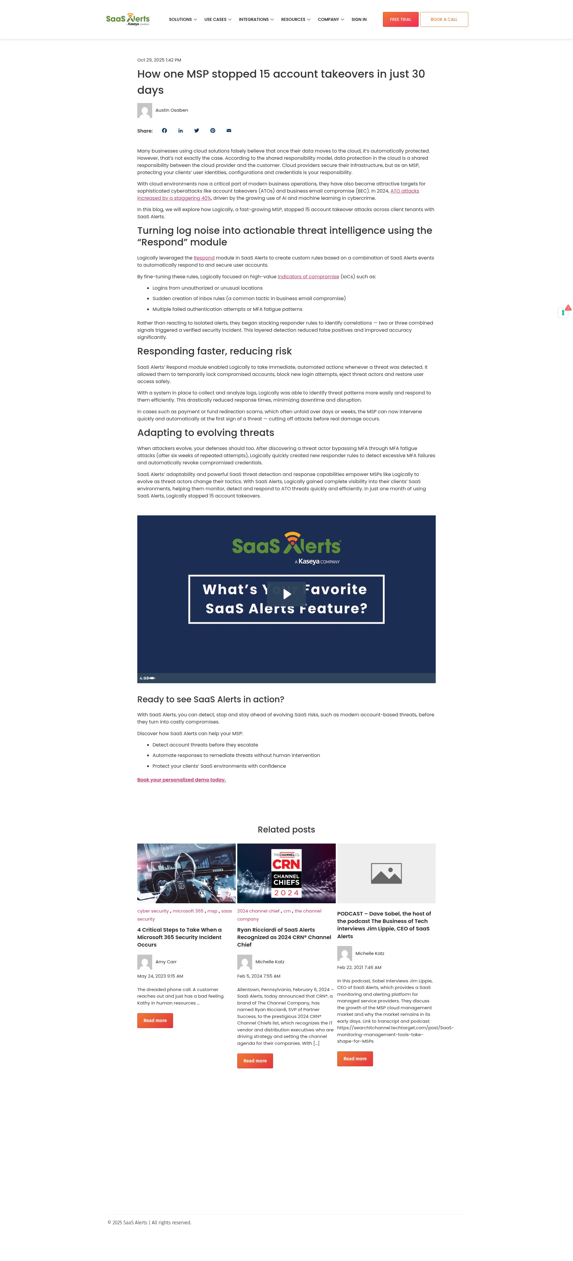 Landing Page