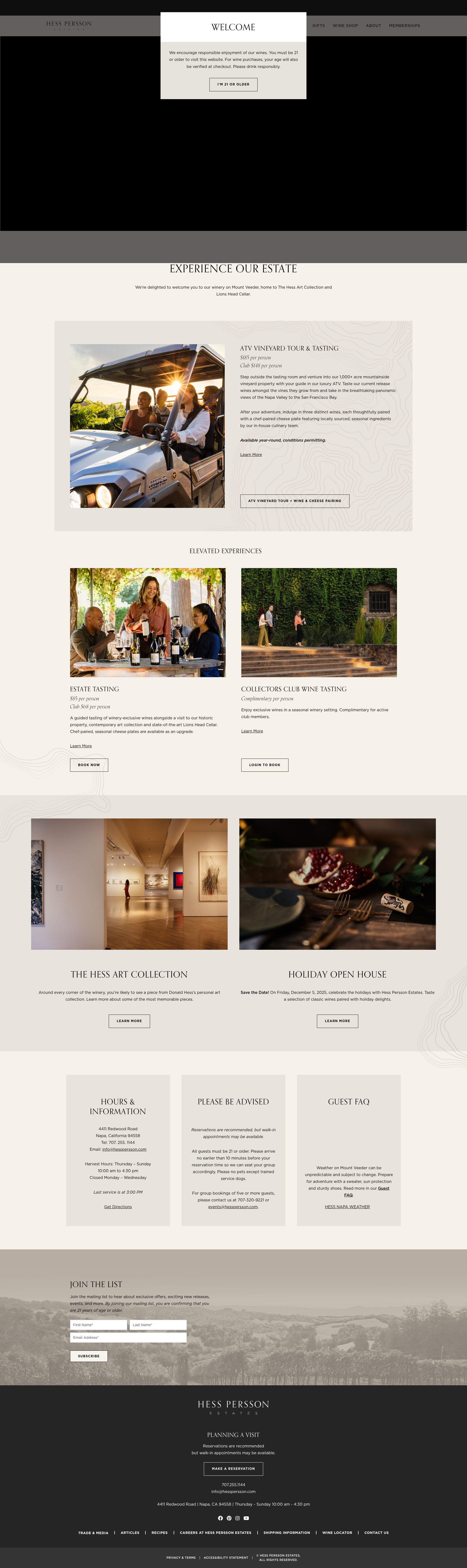 Landing Page