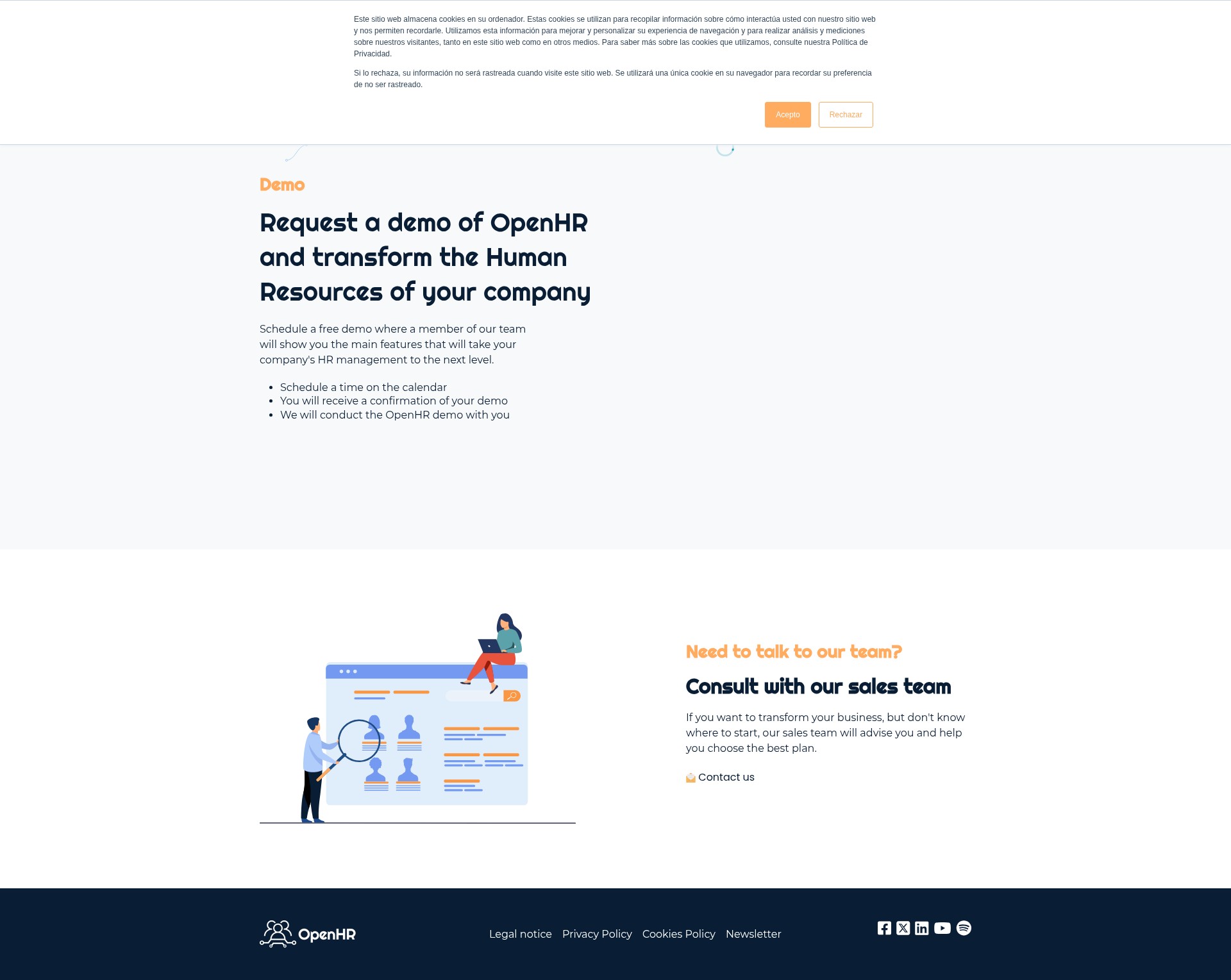 Landing Page