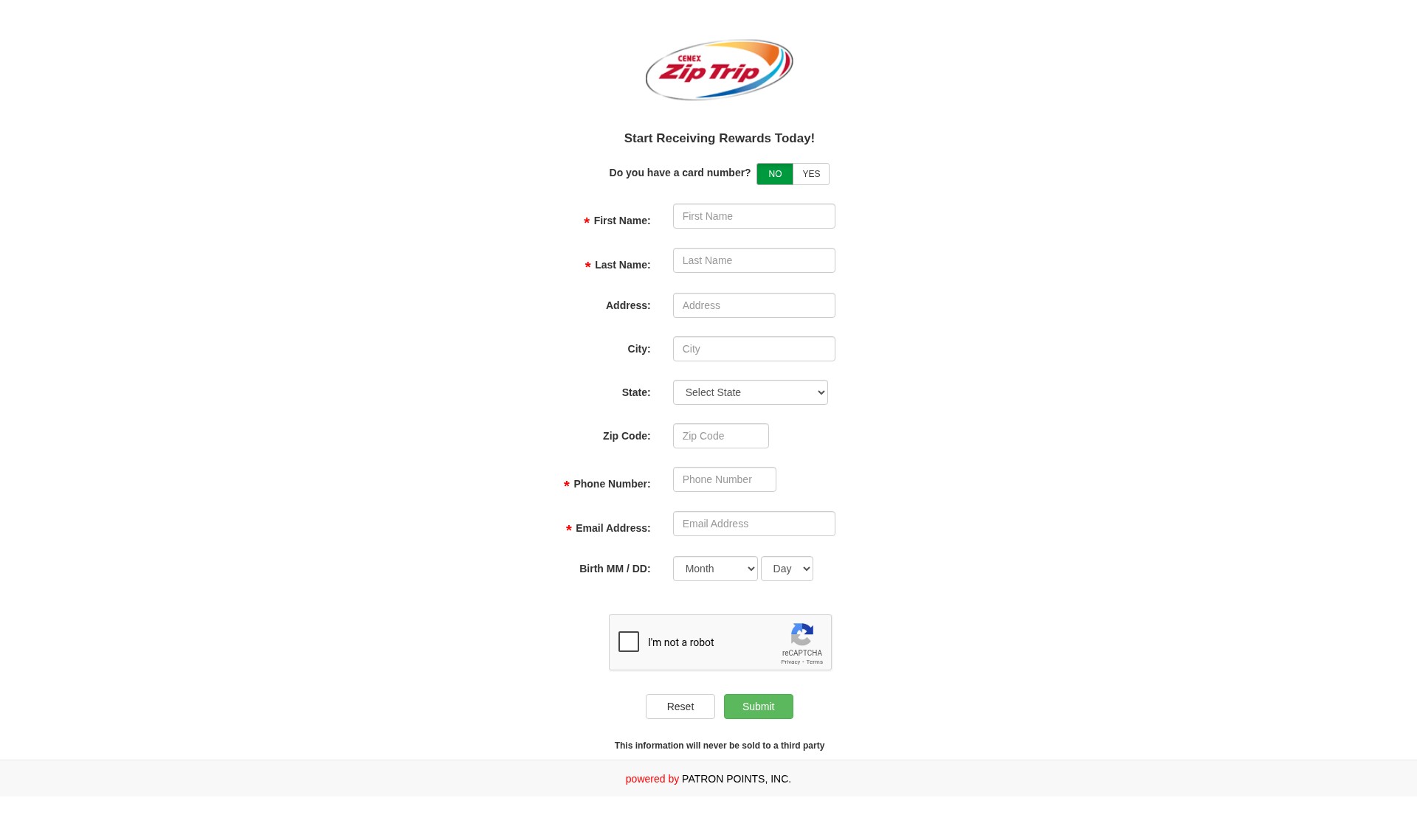 Landing Page