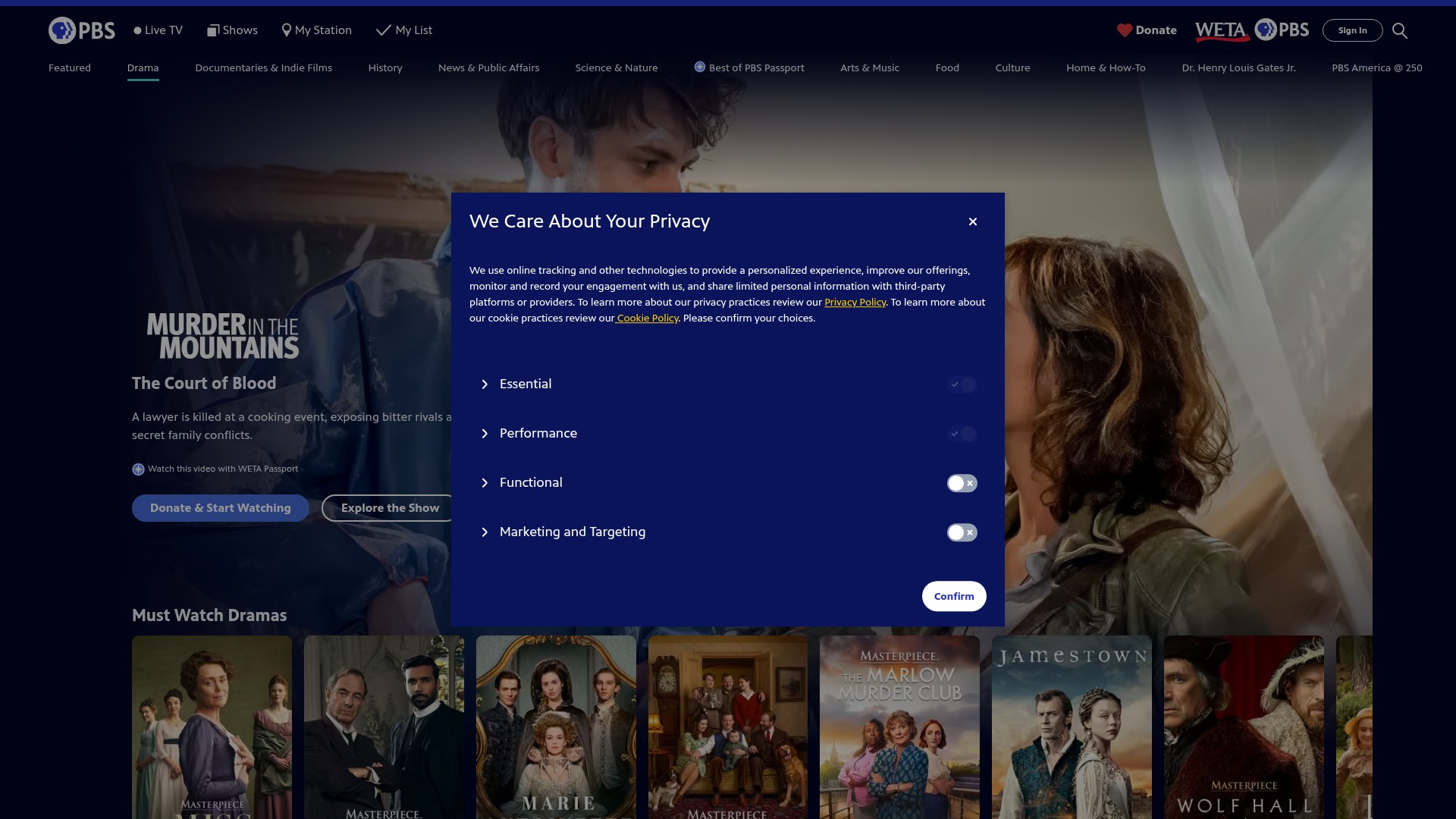 Landing Page