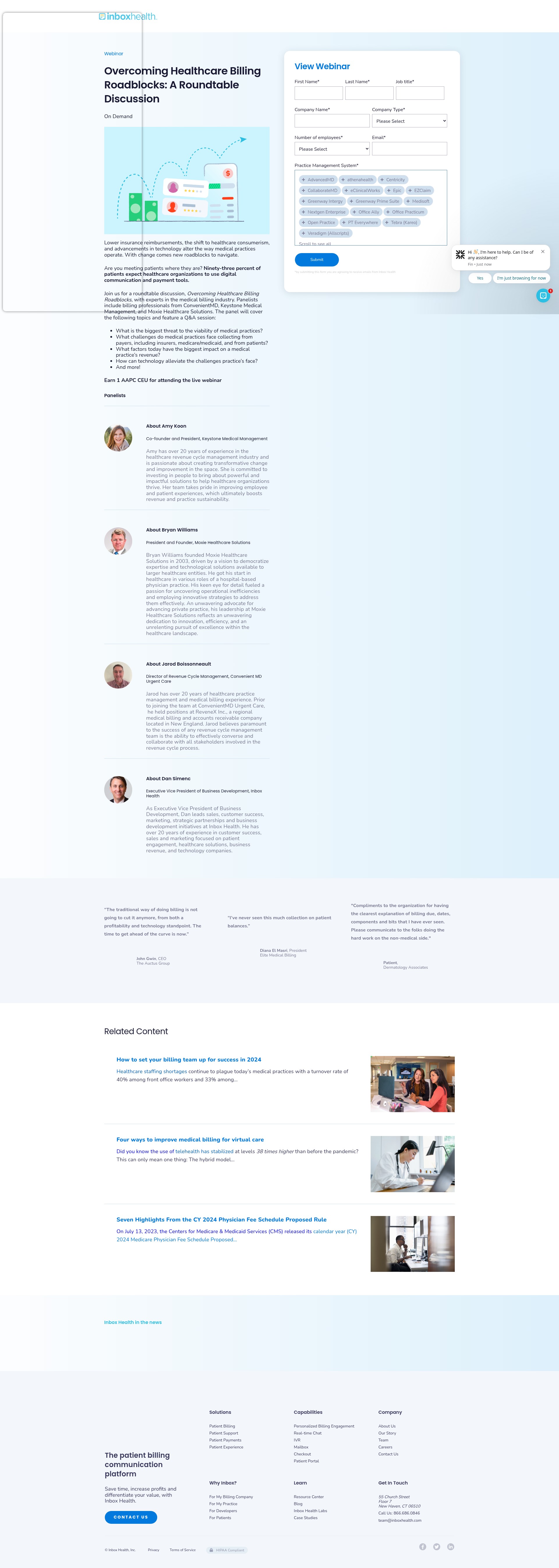 Landing Page