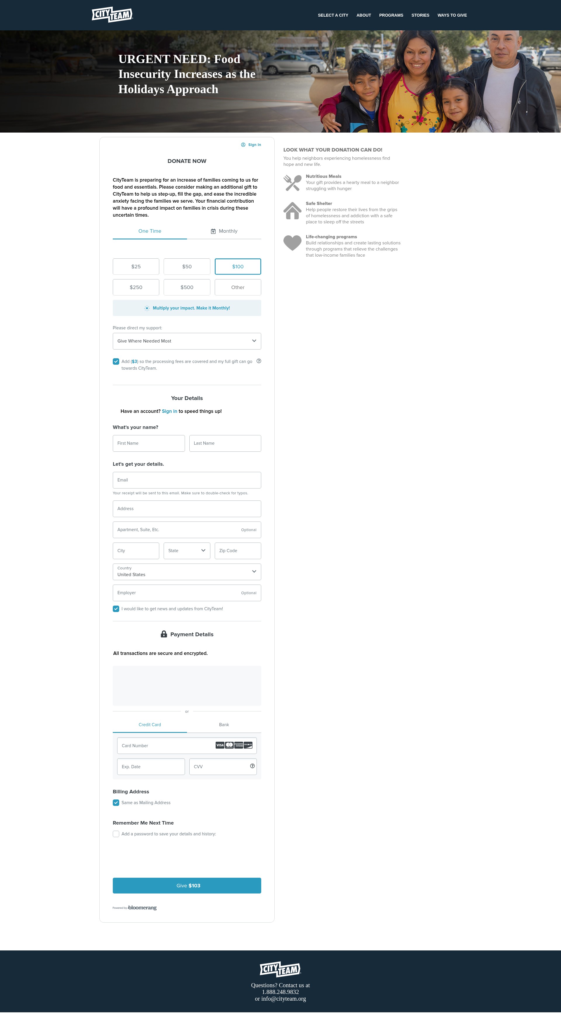 Landing Page