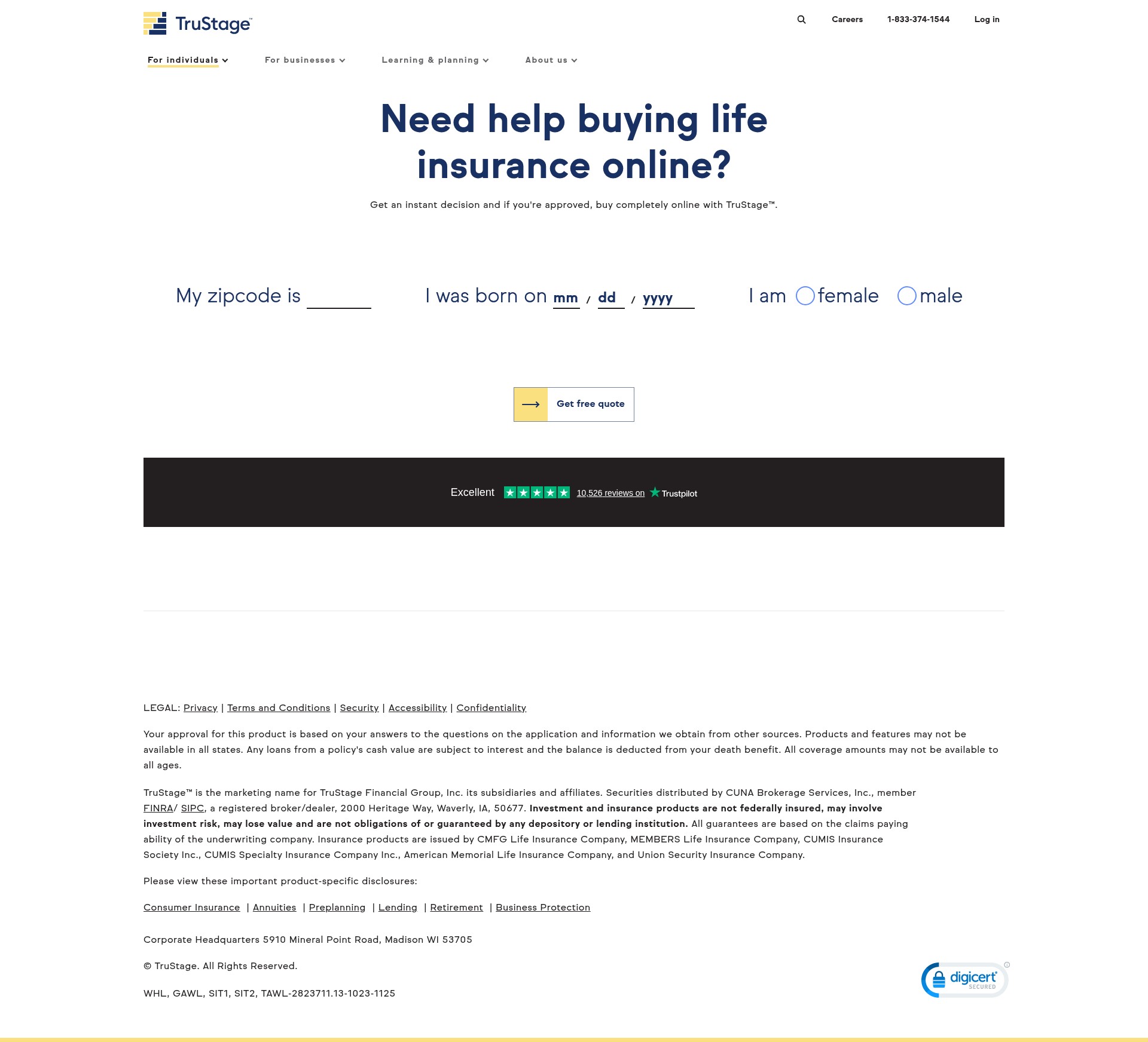 Landing Page