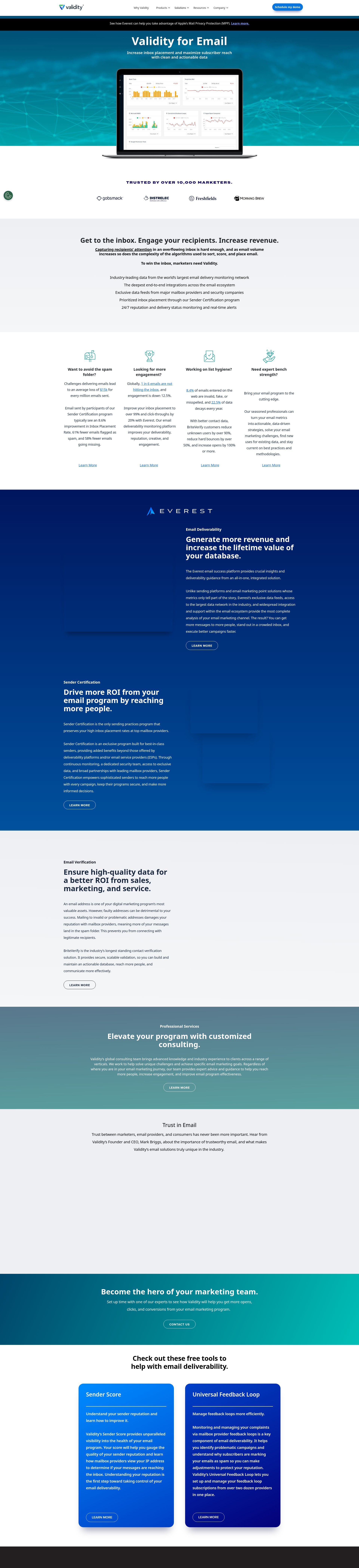 Landing Page
