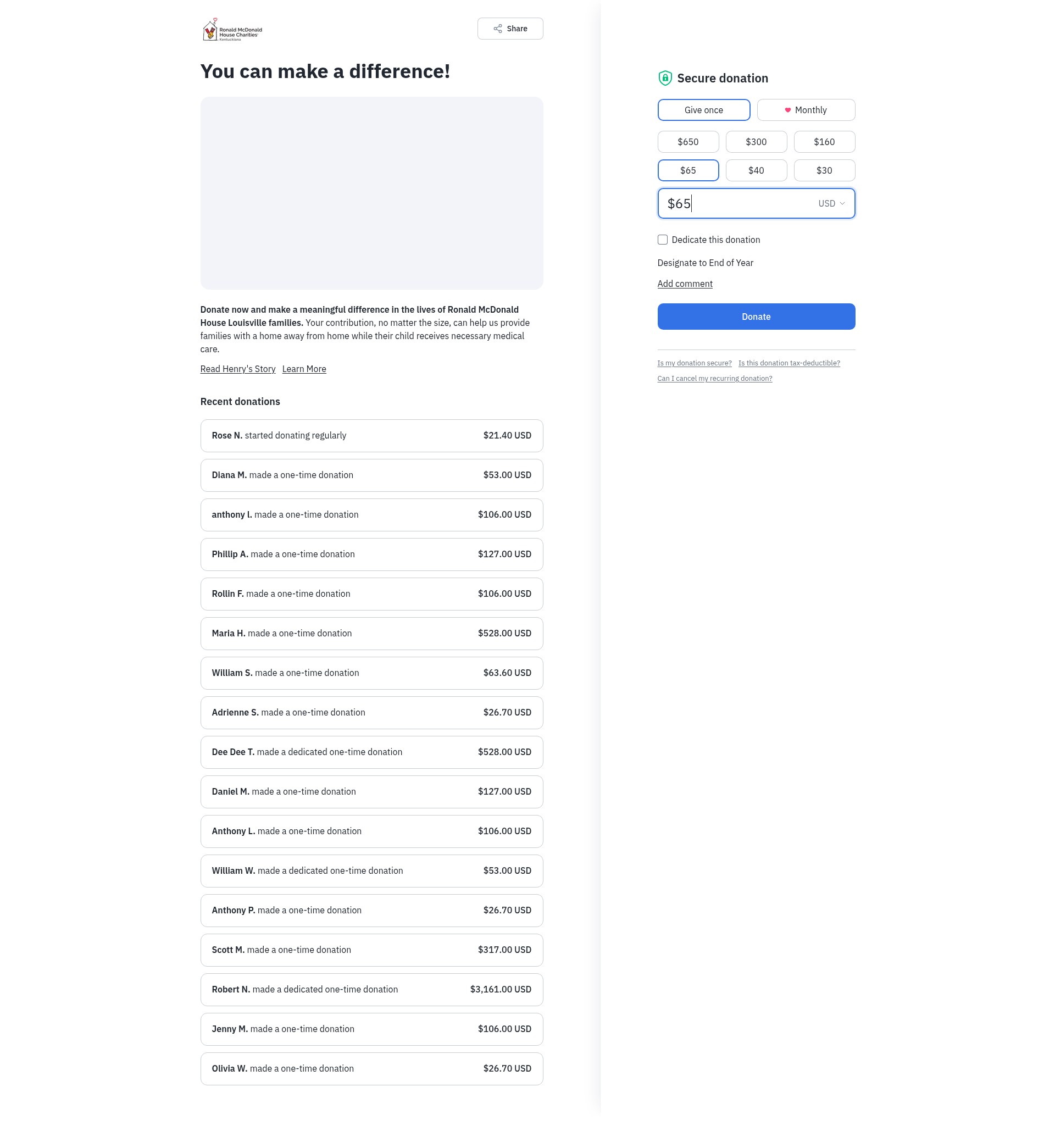 Landing Page