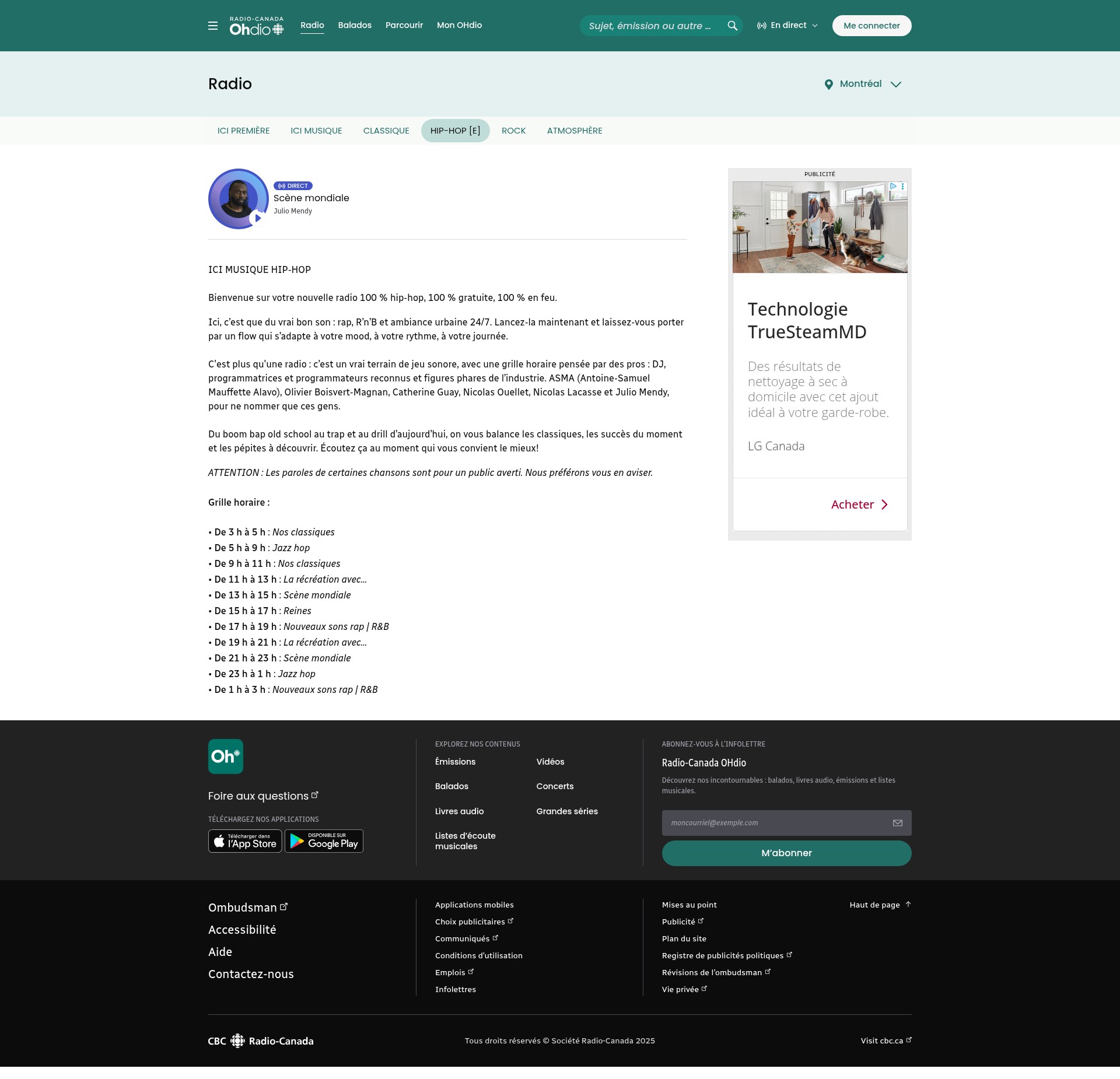 Landing Page