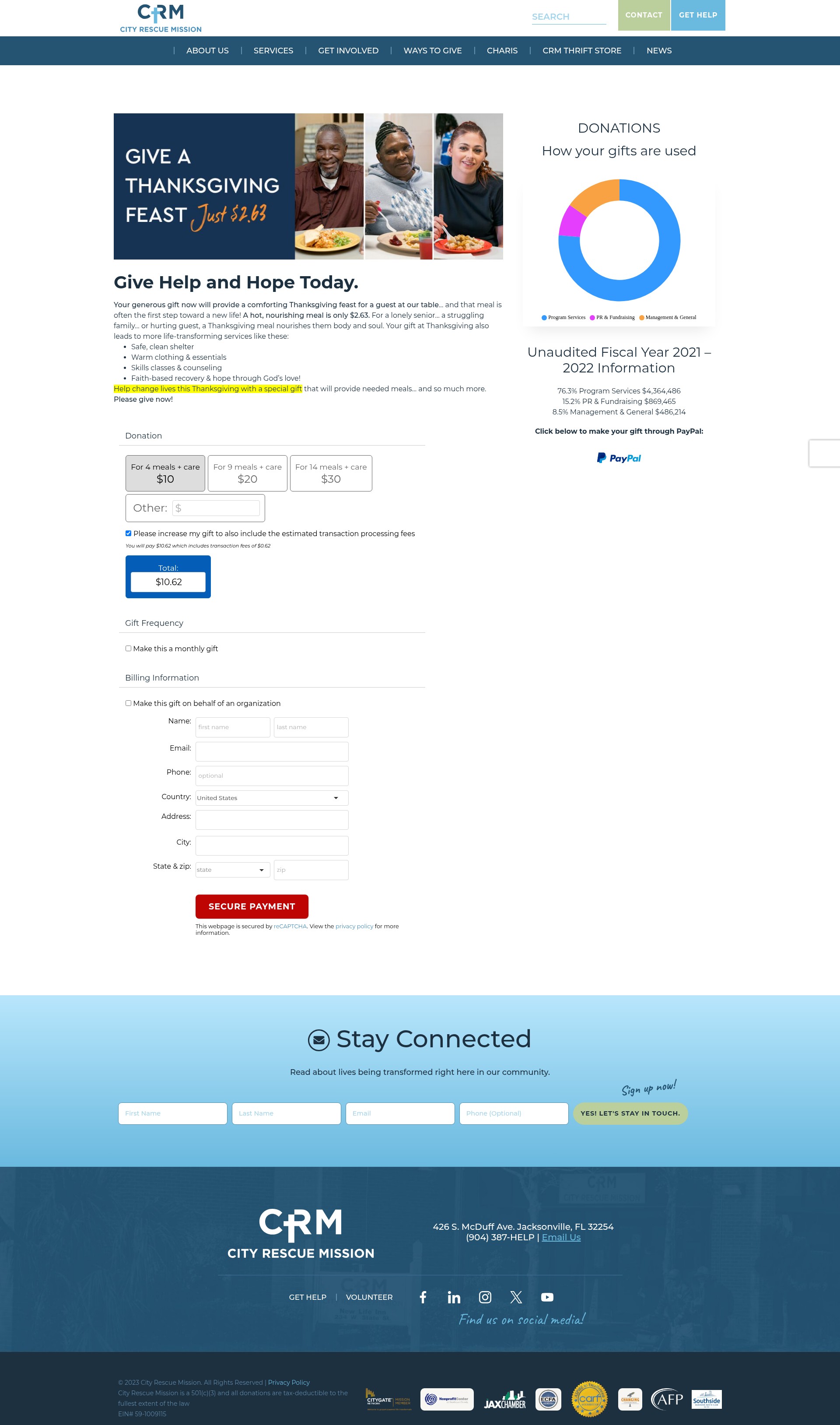 Landing Page