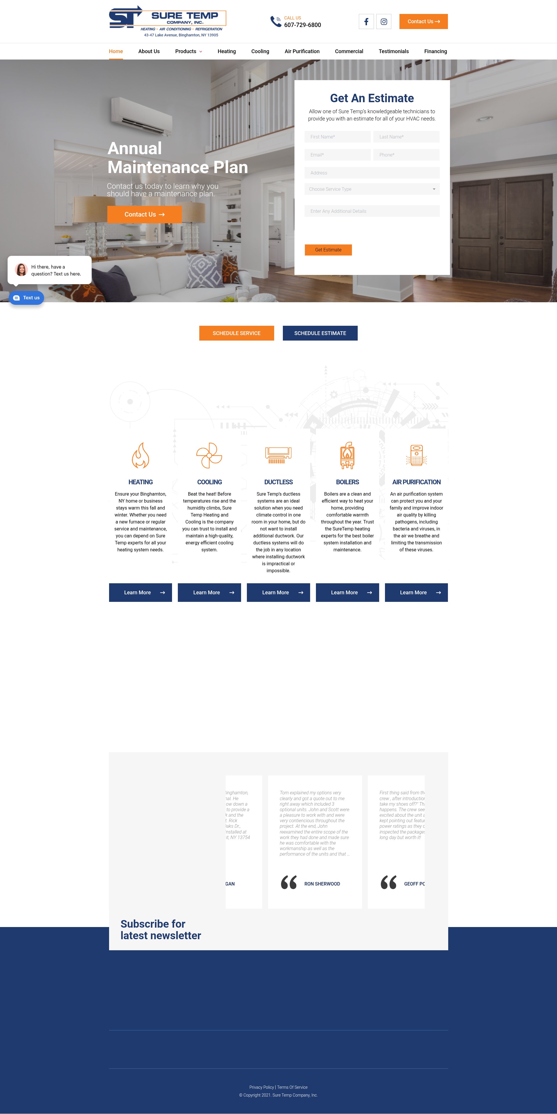 Landing Page