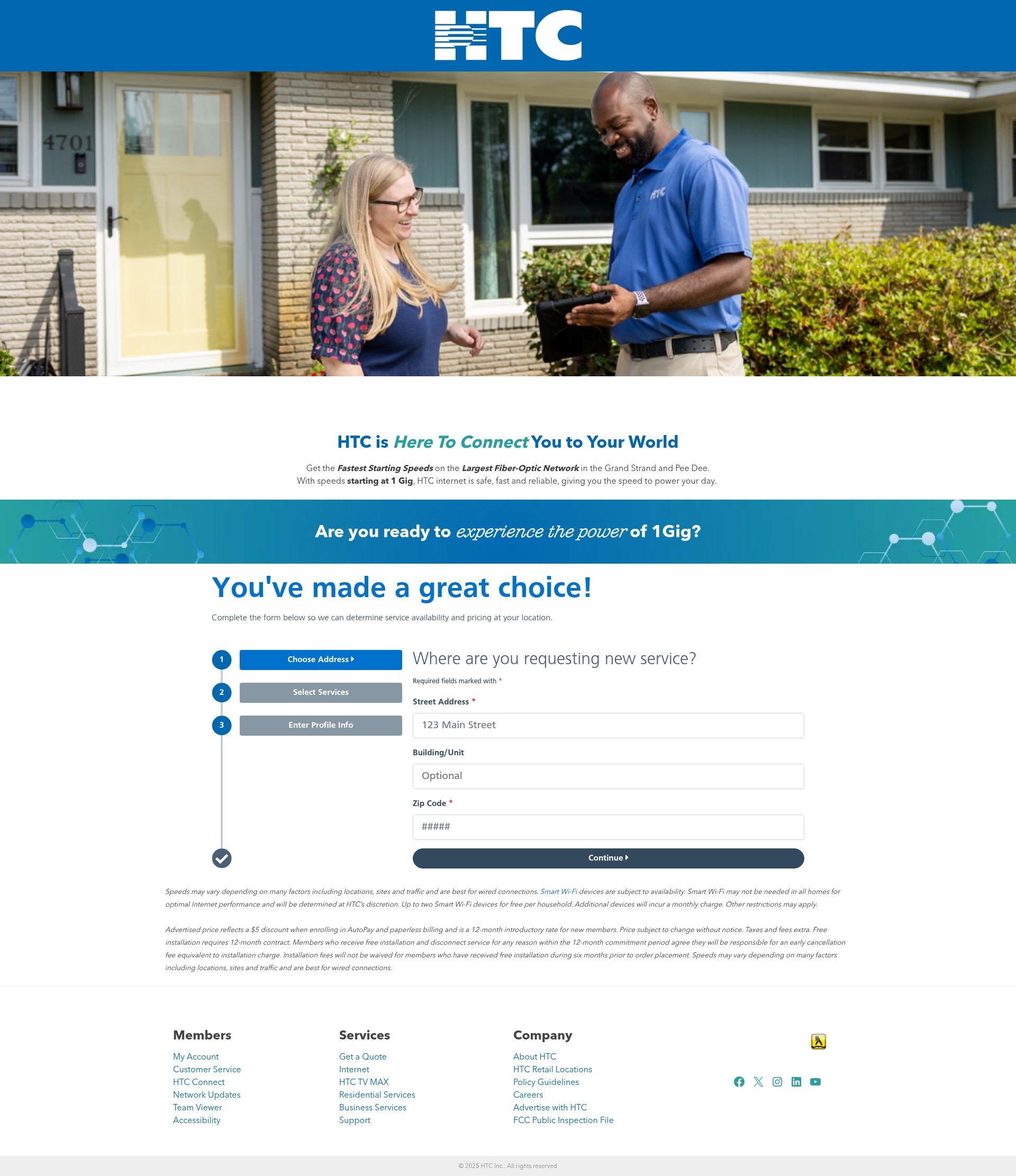 Landing Page