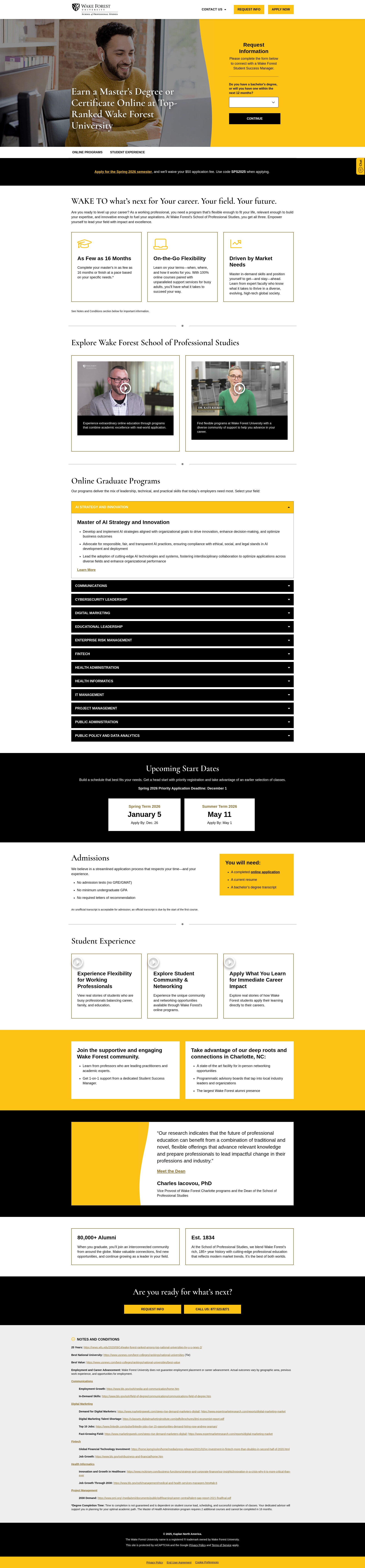 Landing Page