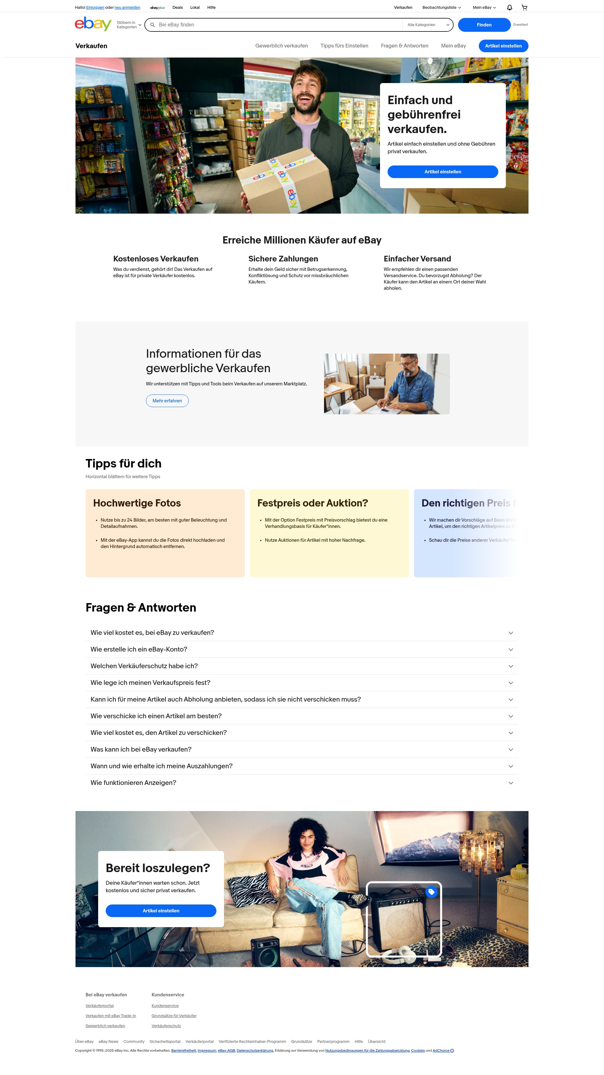 Landing Page