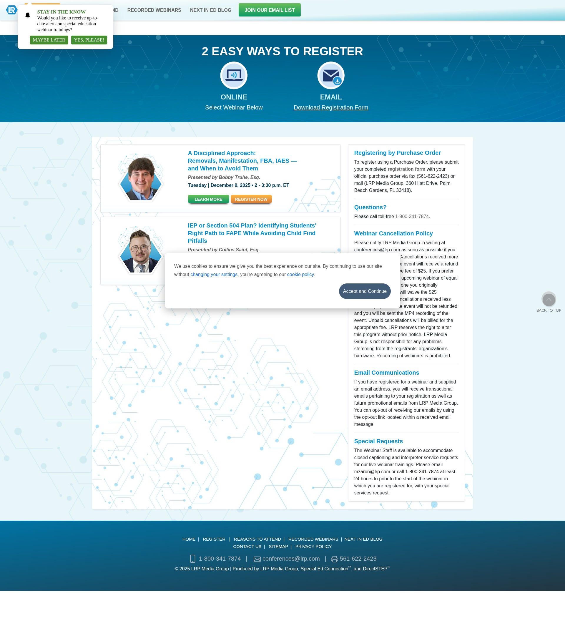 Landing Page