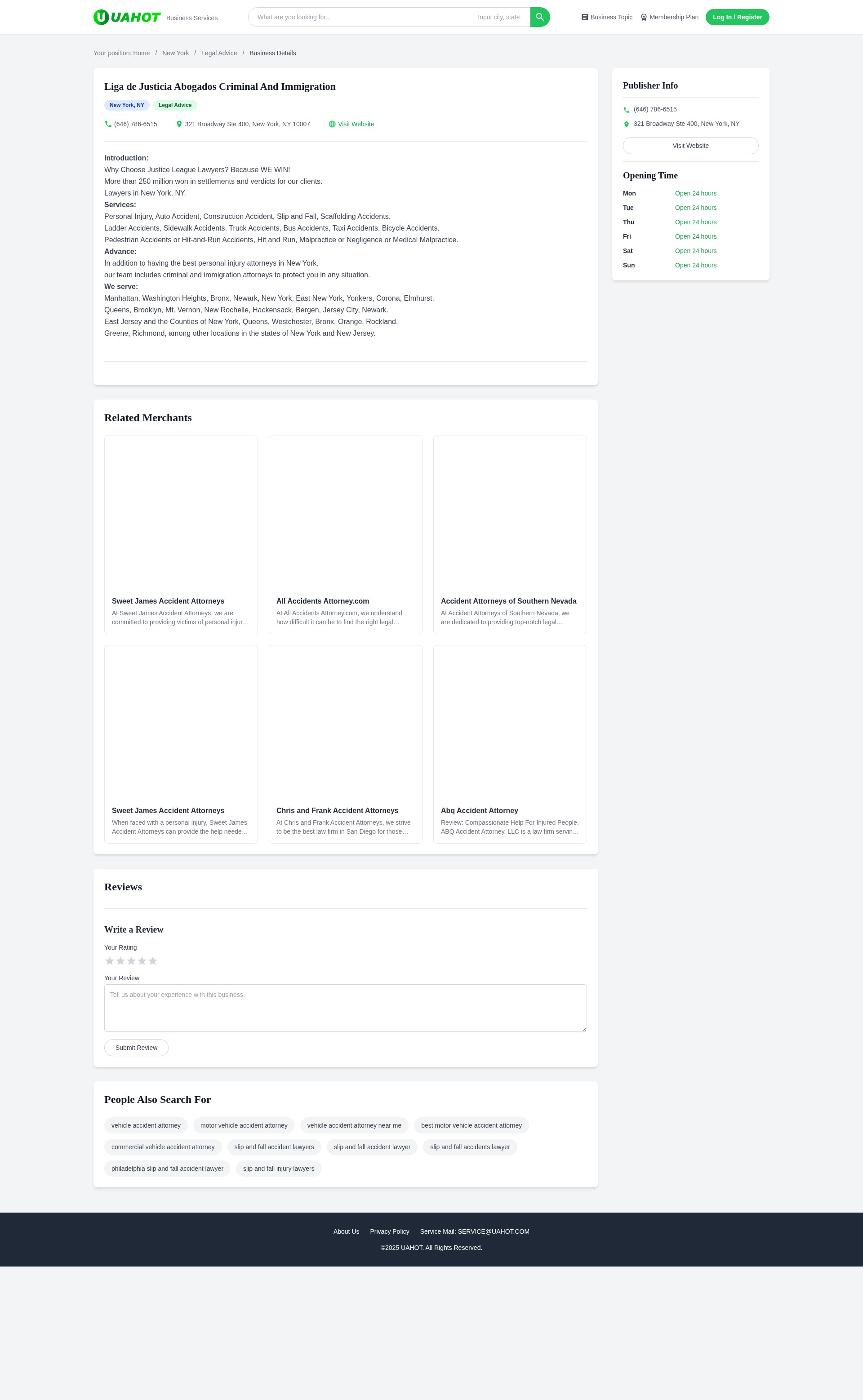 Landing Page