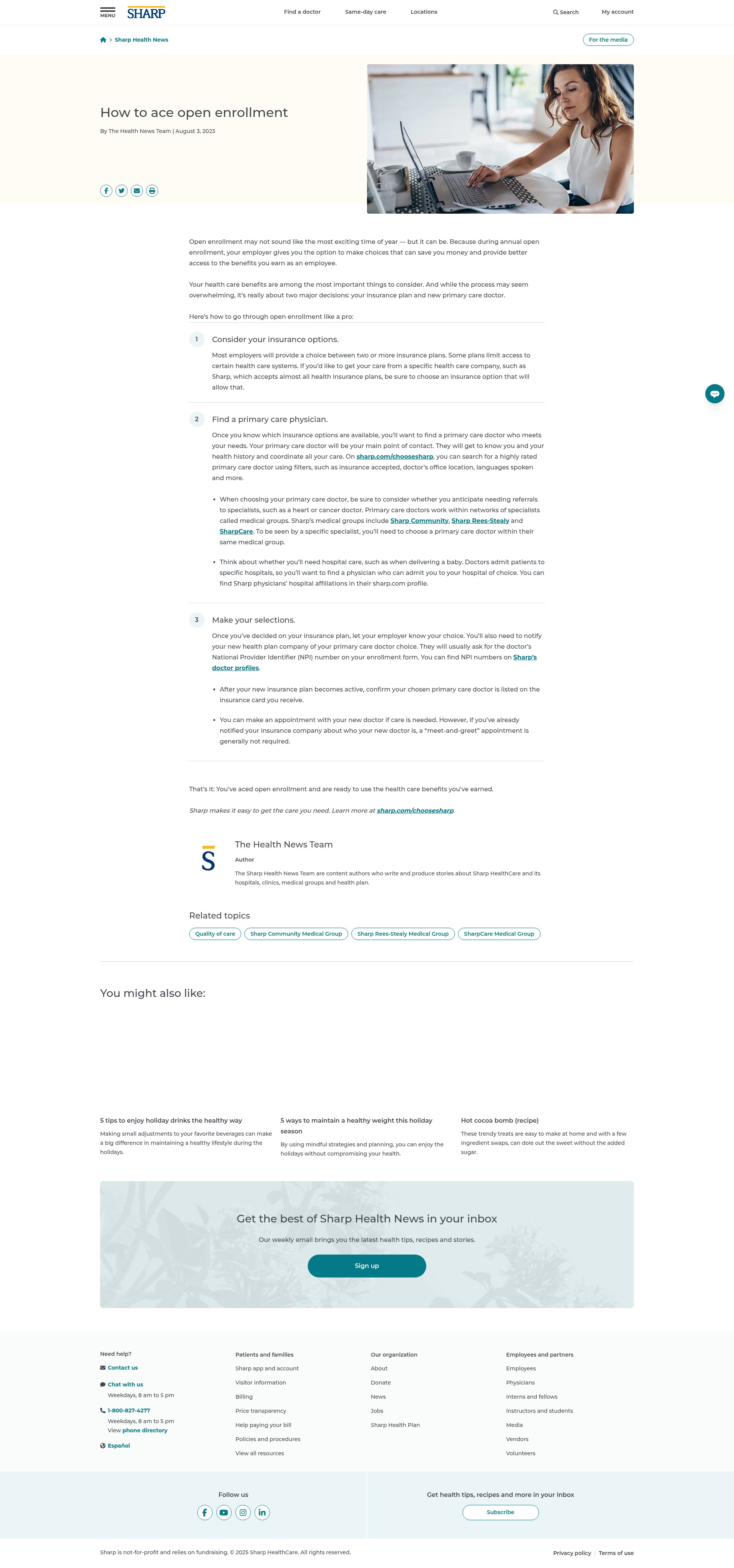 Landing Page