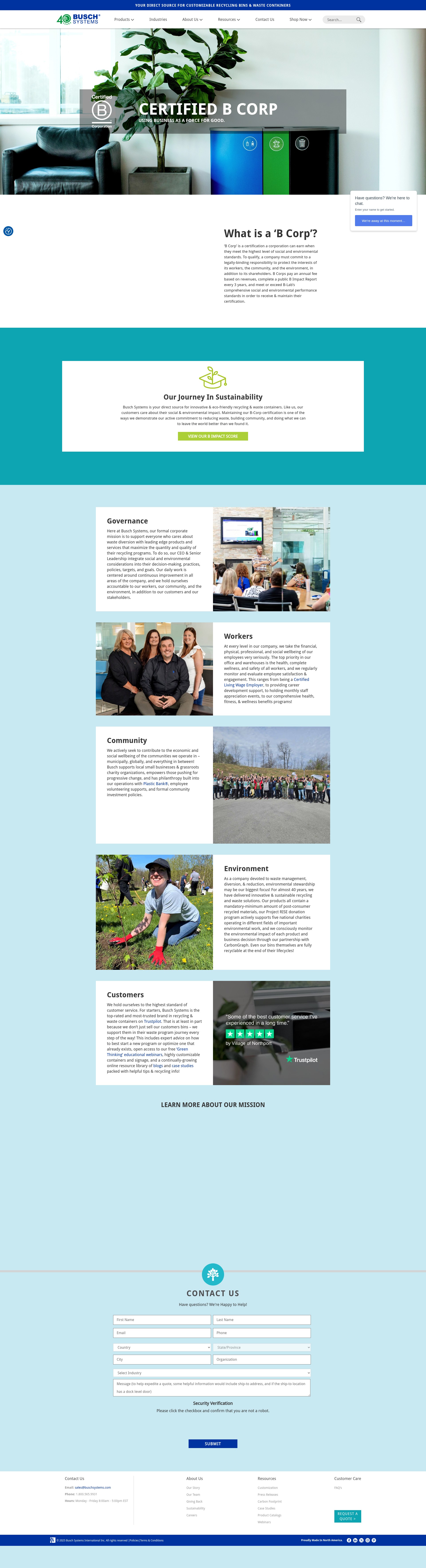 Landing Page